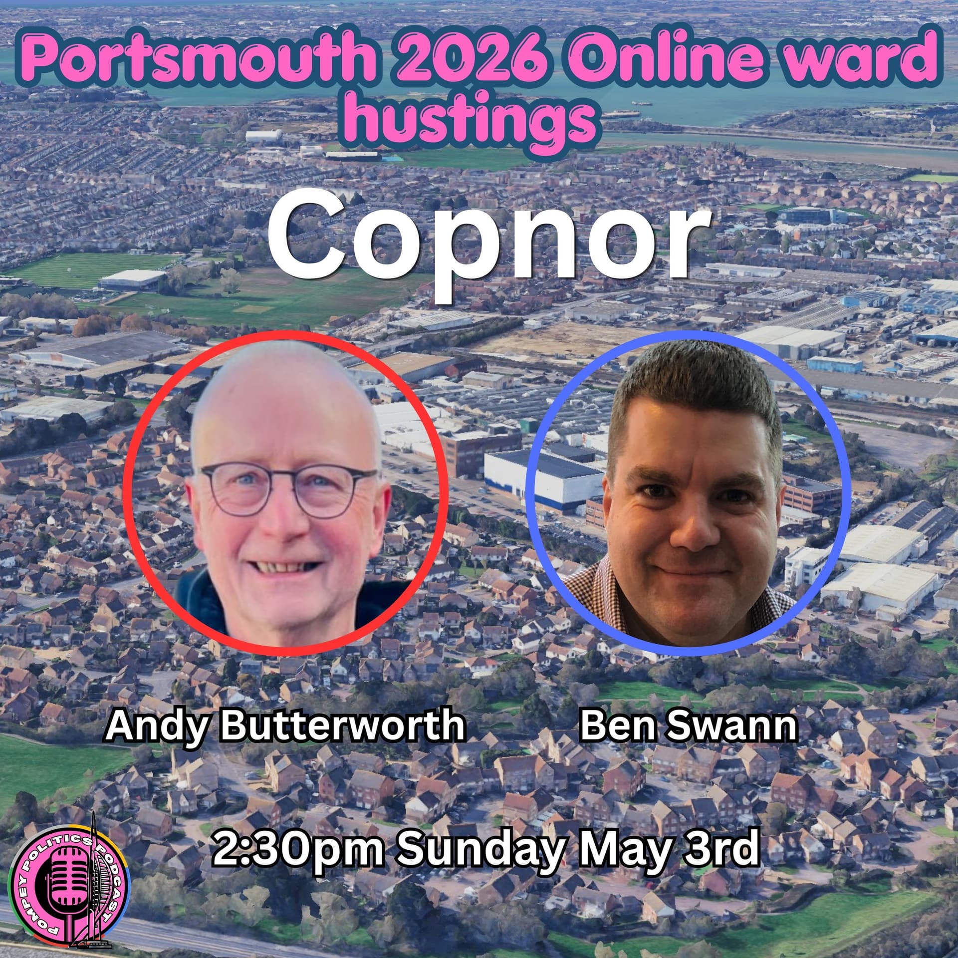 Copnor Ward hustings: Portsmouth 2026 — Pompey Politics Podcast cover