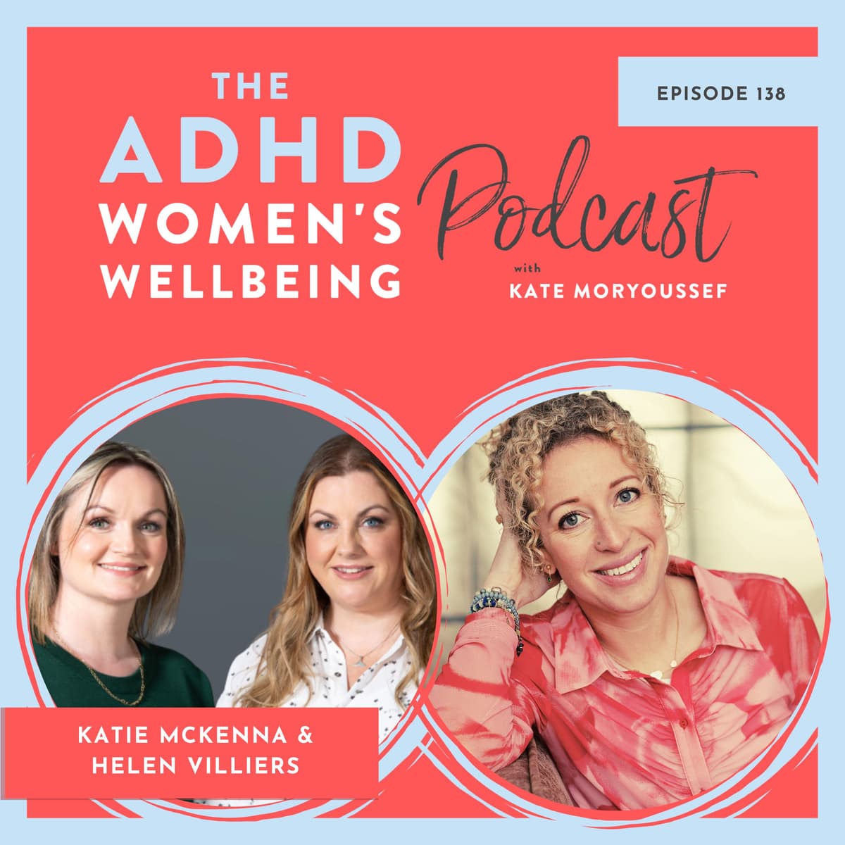 Healing from Emotional Abuse and Narcissism with Katie McKenna and Helen Villiers - ADHD Women's Wellbeing Podcast cover