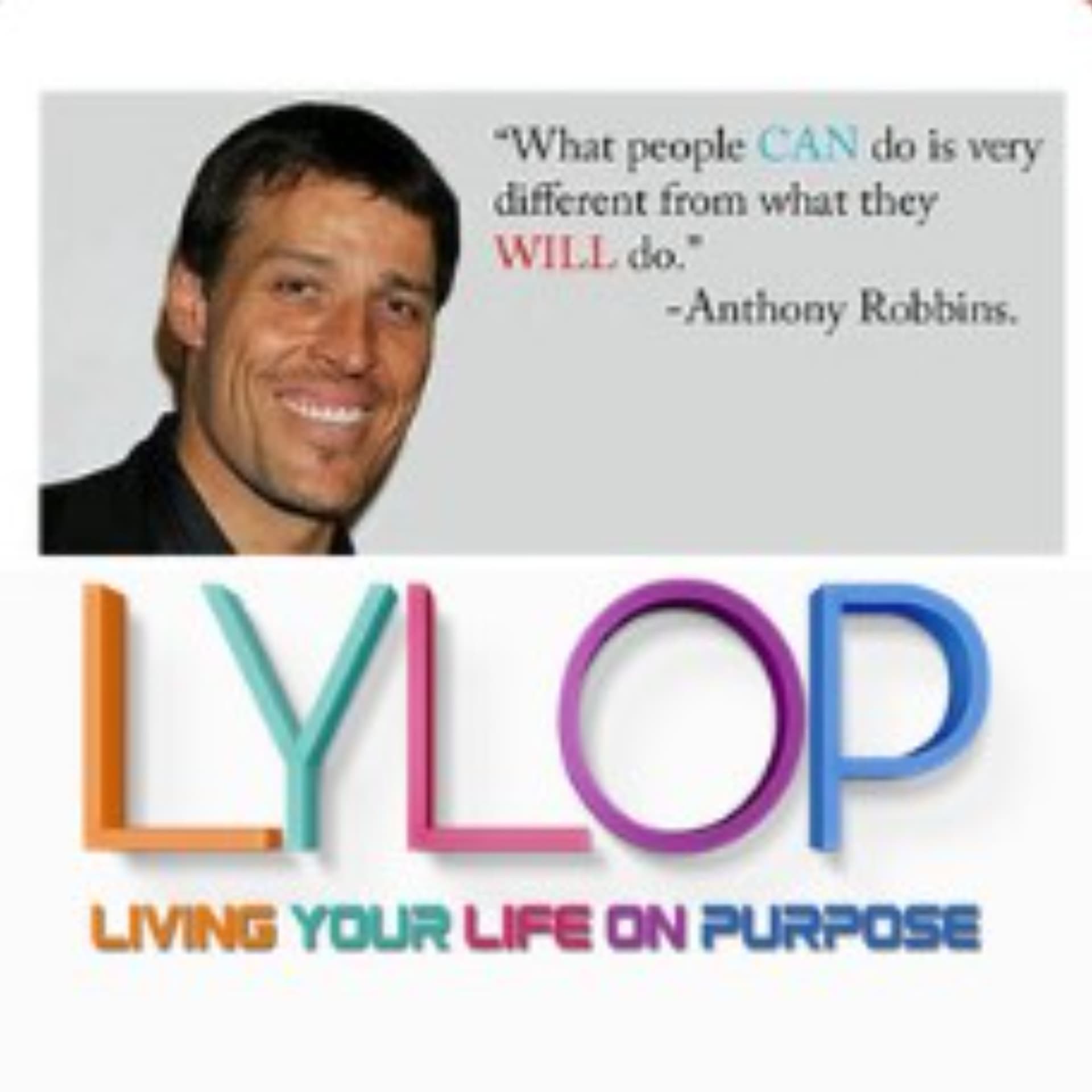 Anthony Robbins - knows his stuff - Purposeful mini podcasts cover