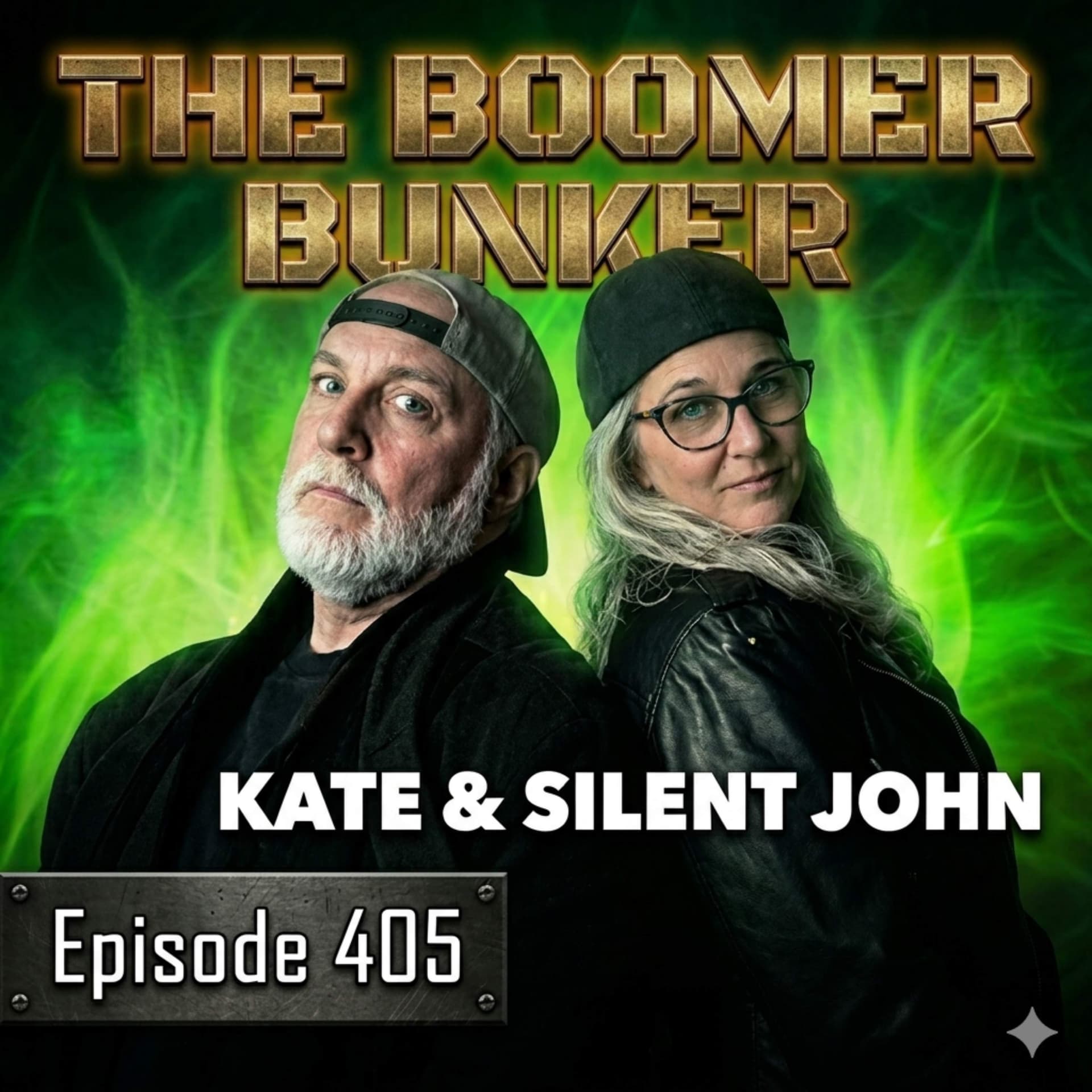 Kate and Silent John | 405 - Boomer Bunker cover