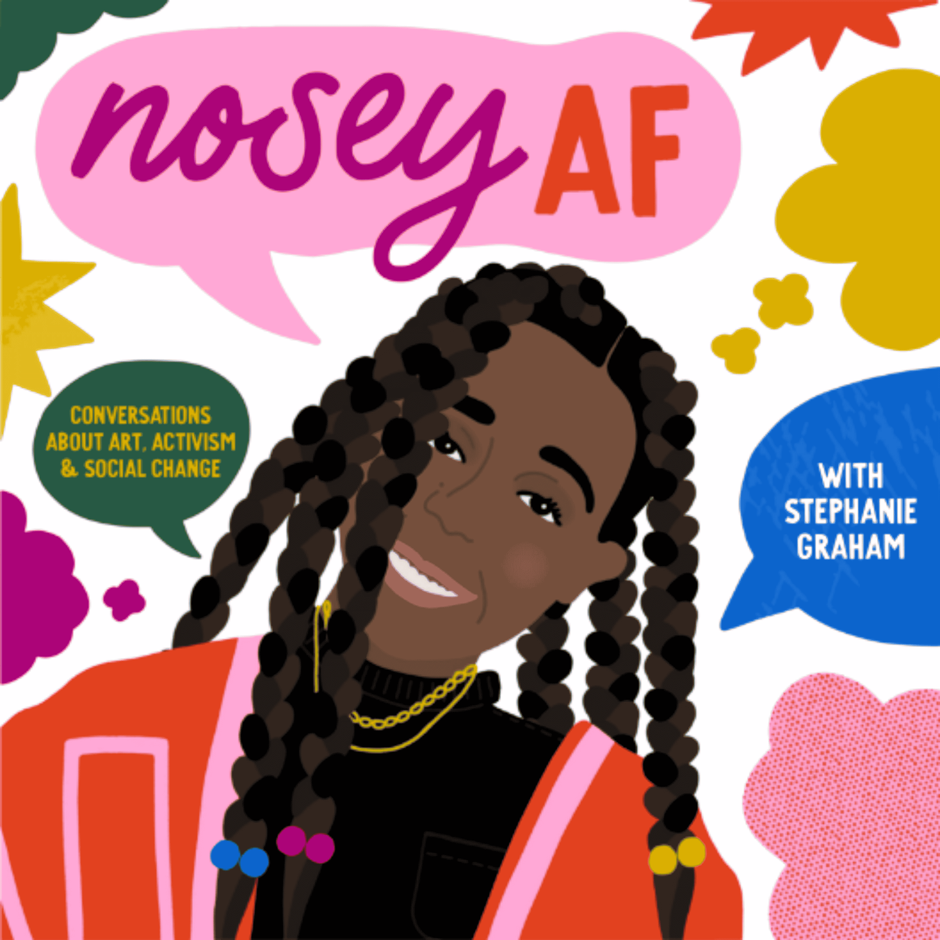 noseyAF: Conversations about Art, Activism, and Social Change cover