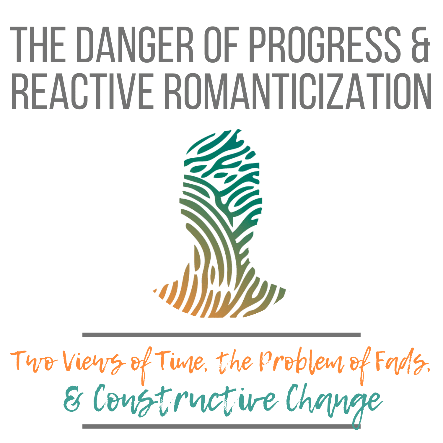 53. The Danger of Progress & Reactive Romanticism - Becoming Human cover
