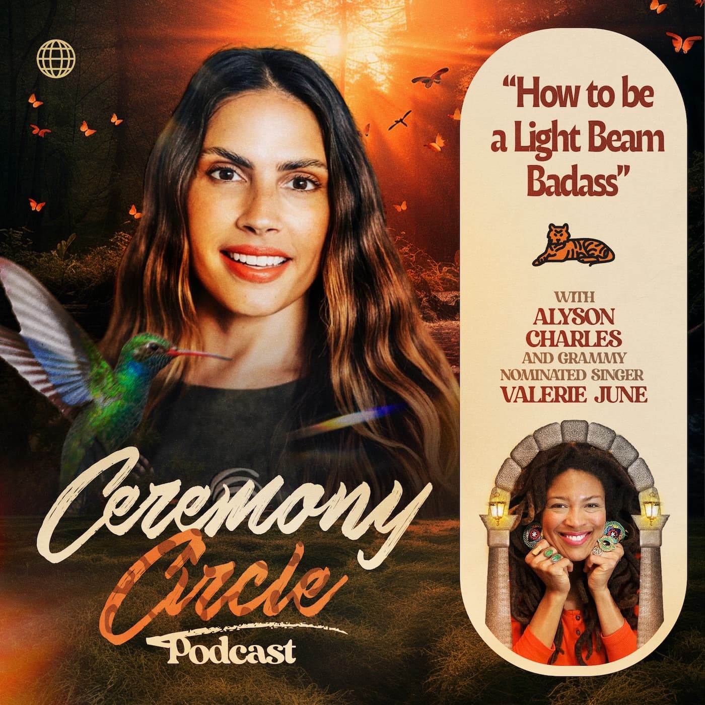 How to be a Light Beam Badass with Grammy-Nominated Singer and Author Valerie June Hockett - Ceremony Circle cover