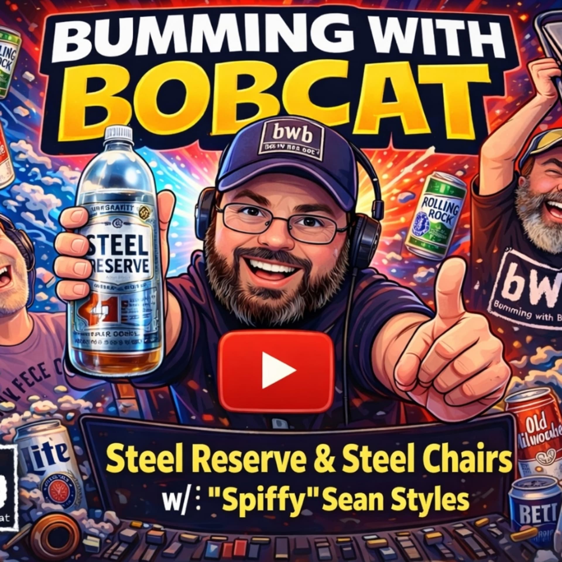 Steel Reserve & Steel Chairs with “Spiffy” Sean Styles - Bumming with Bobcat cover