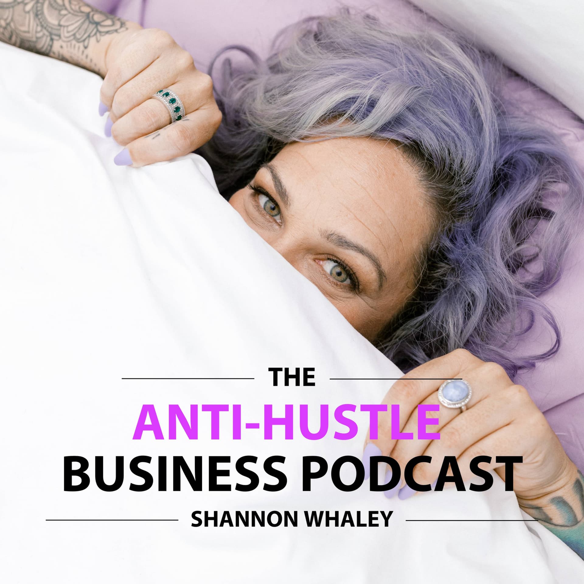 The Anti Hustle Business Podcast cover