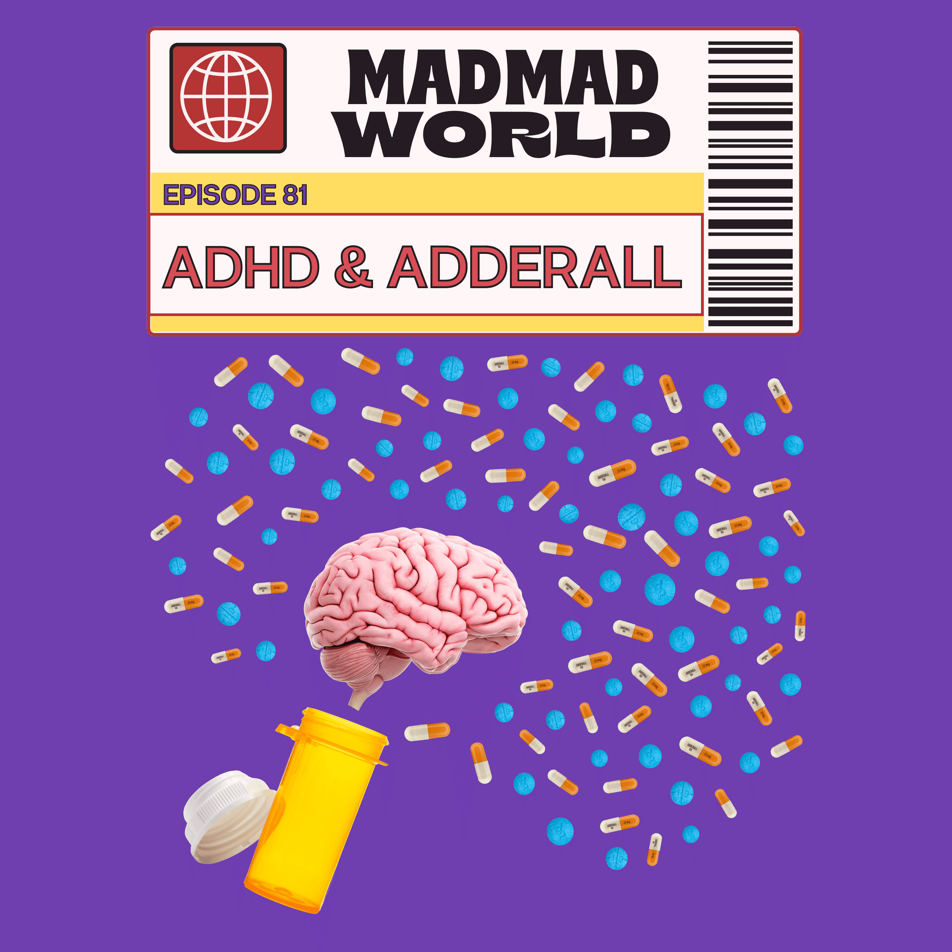 ADHD & All The Craze Around Adderall - Mad Mad World cover