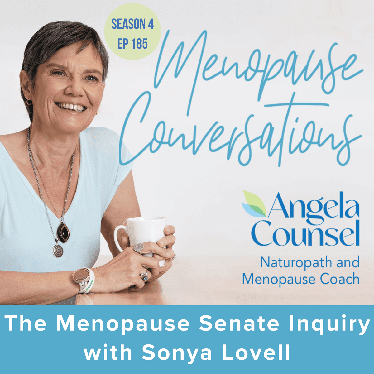 The Menopause Senate Inquiry with Sonya Lovell - Menopause Conversations cover