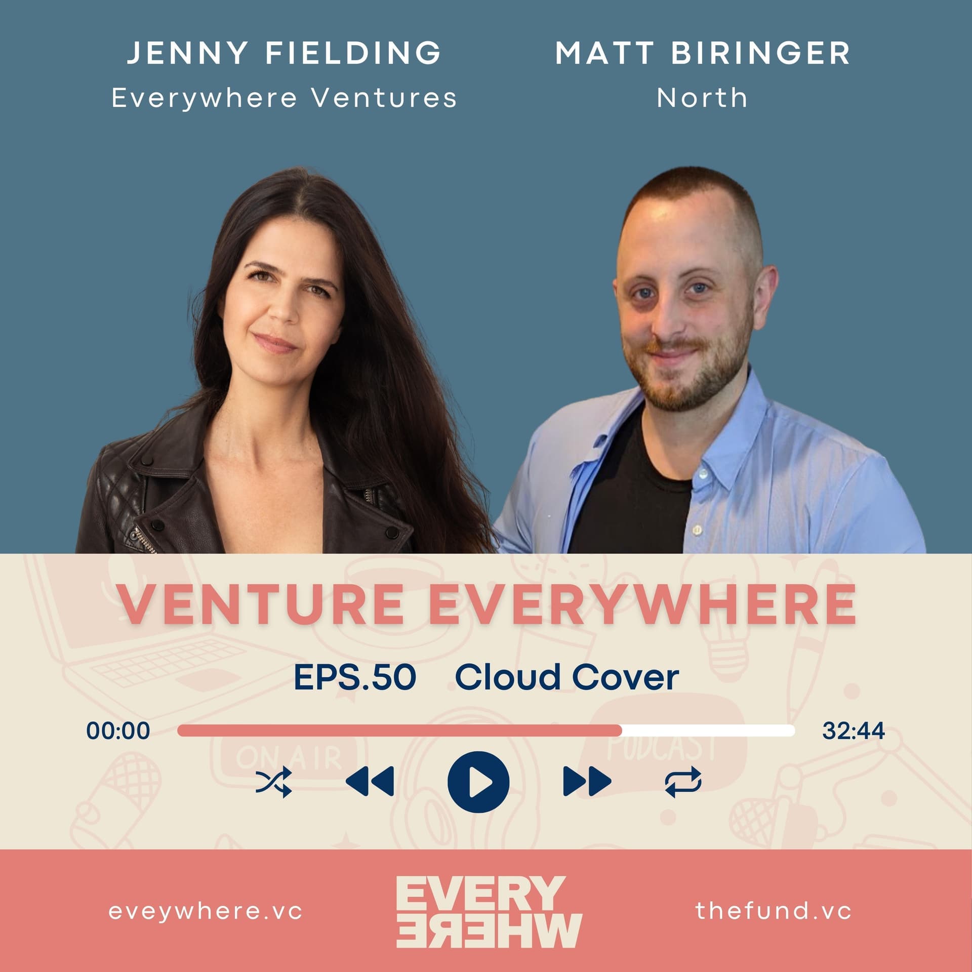 Cloud Cover: Matt Biringer with Jenny Fielding - Venture Everywhere cover