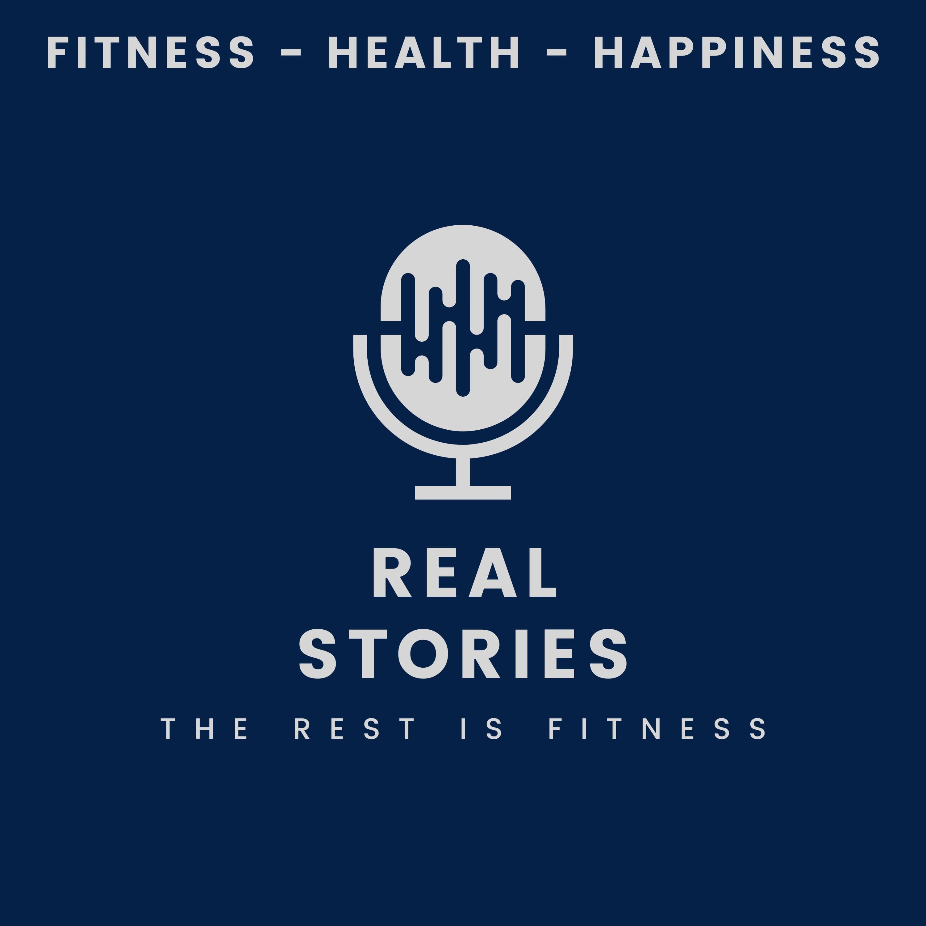 THE REST IS FITNESS – REAL STORIES: Liz Asser - The Rest Is Fitness cover