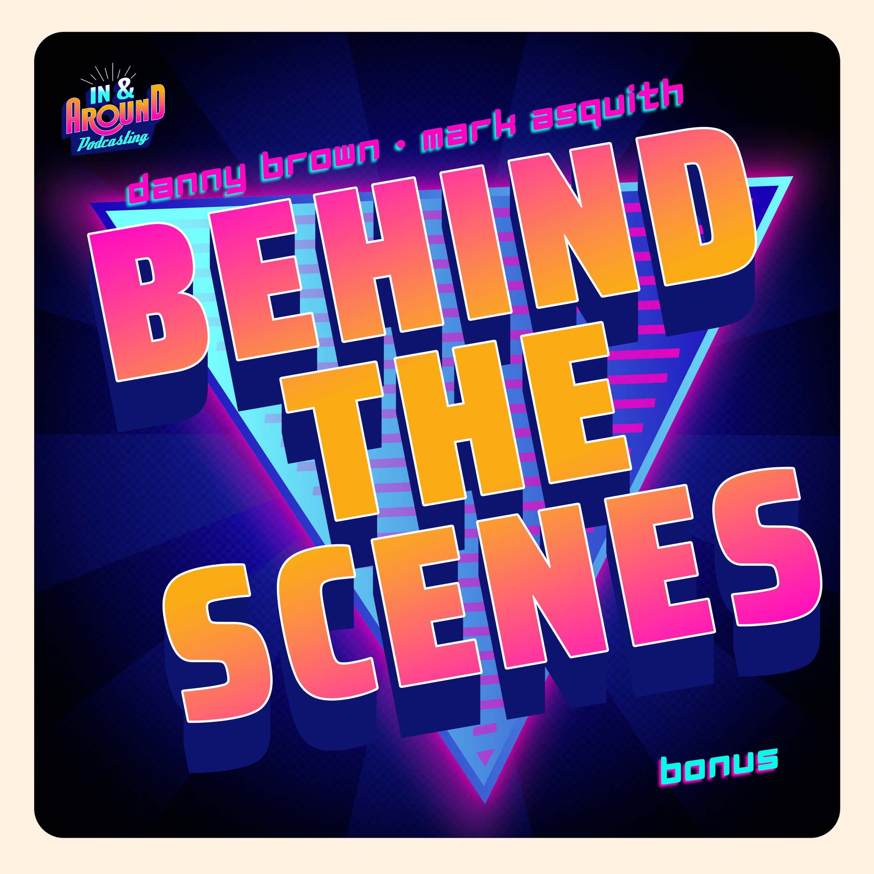 Behind the Scenes - The Making of In & Around Podcasting - In & Around Podcasting cover