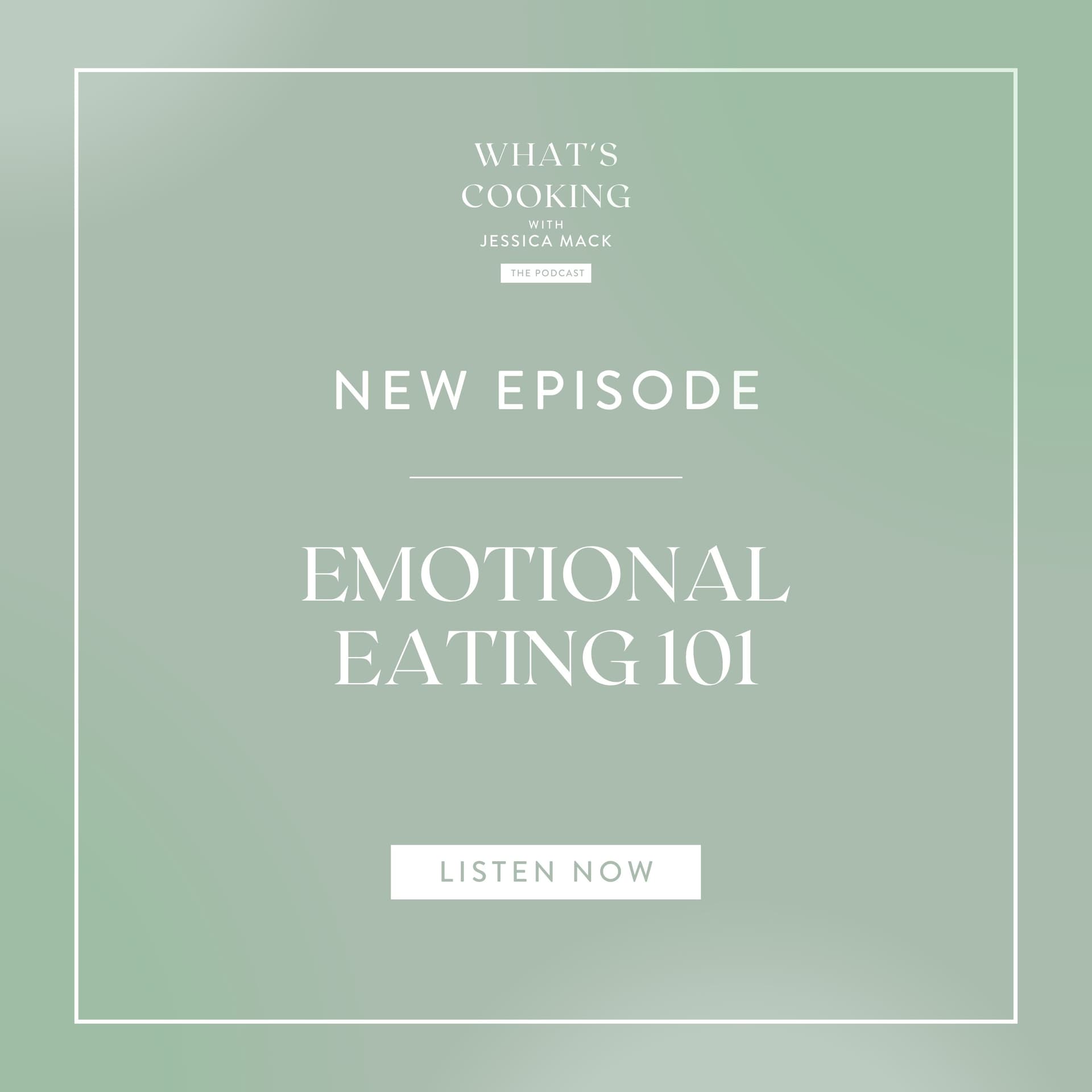 Emotional Eating 101 - What's Cooking cover