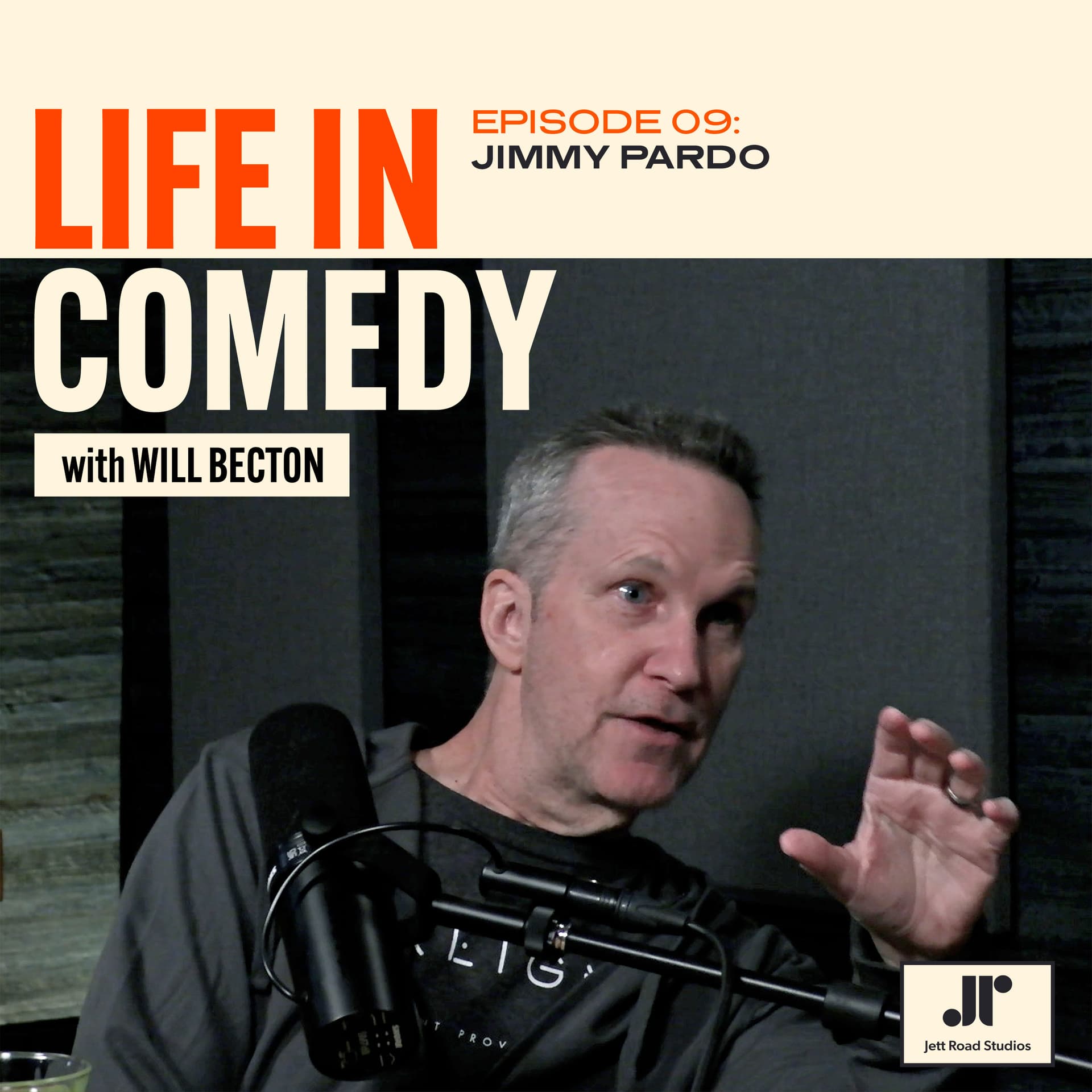 Jimmy Pardo on CONAN, Largo, and Never Not Funny - Life In Comedy cover