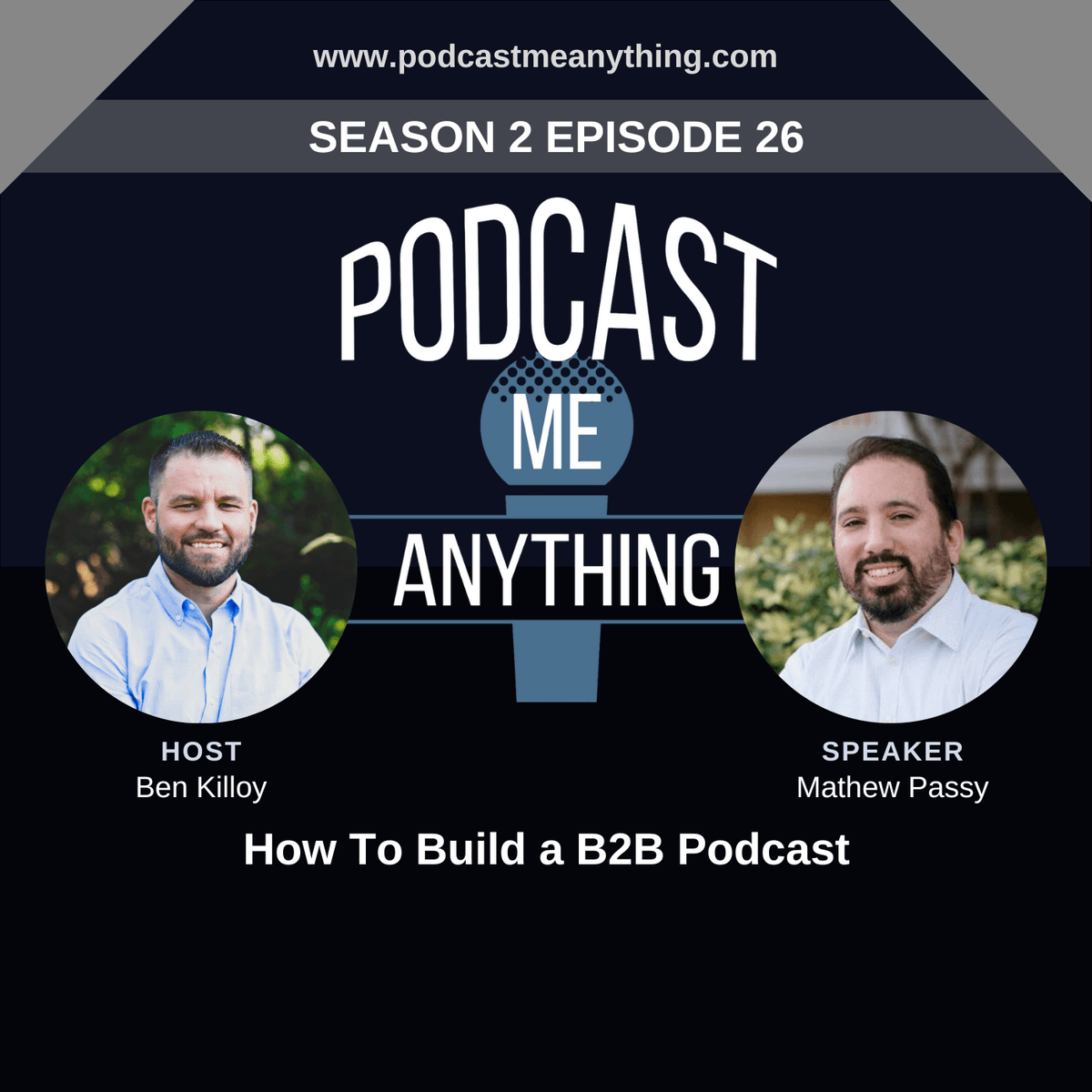 How To Build a B2B Podcast - Podcast Me Anything cover