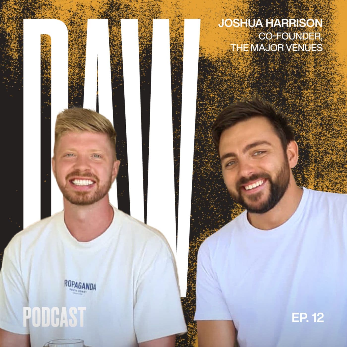 Ep 12 - Using data insights to grow multiple locations with confidence with the co-founder of The Major Venues Joshua Harrison - RAW cover