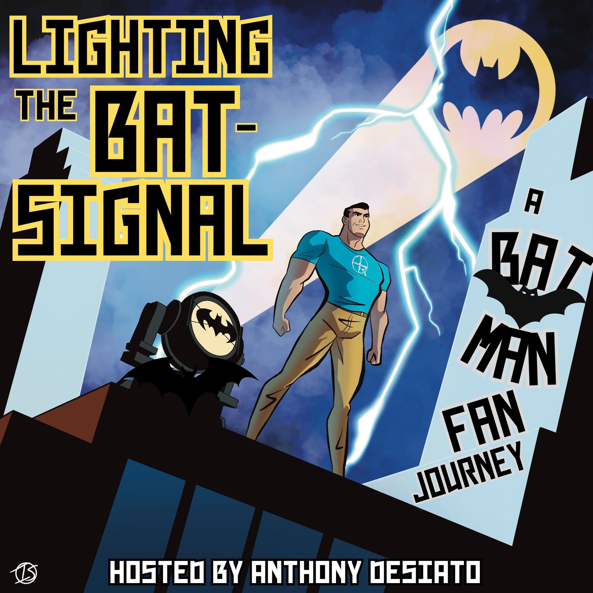 Batman: NO MAN'S LAND - Lighting the Bat-Signal: A Batman Fan Journey — Digging for Kryptonite: A Superman Fan Journey cover