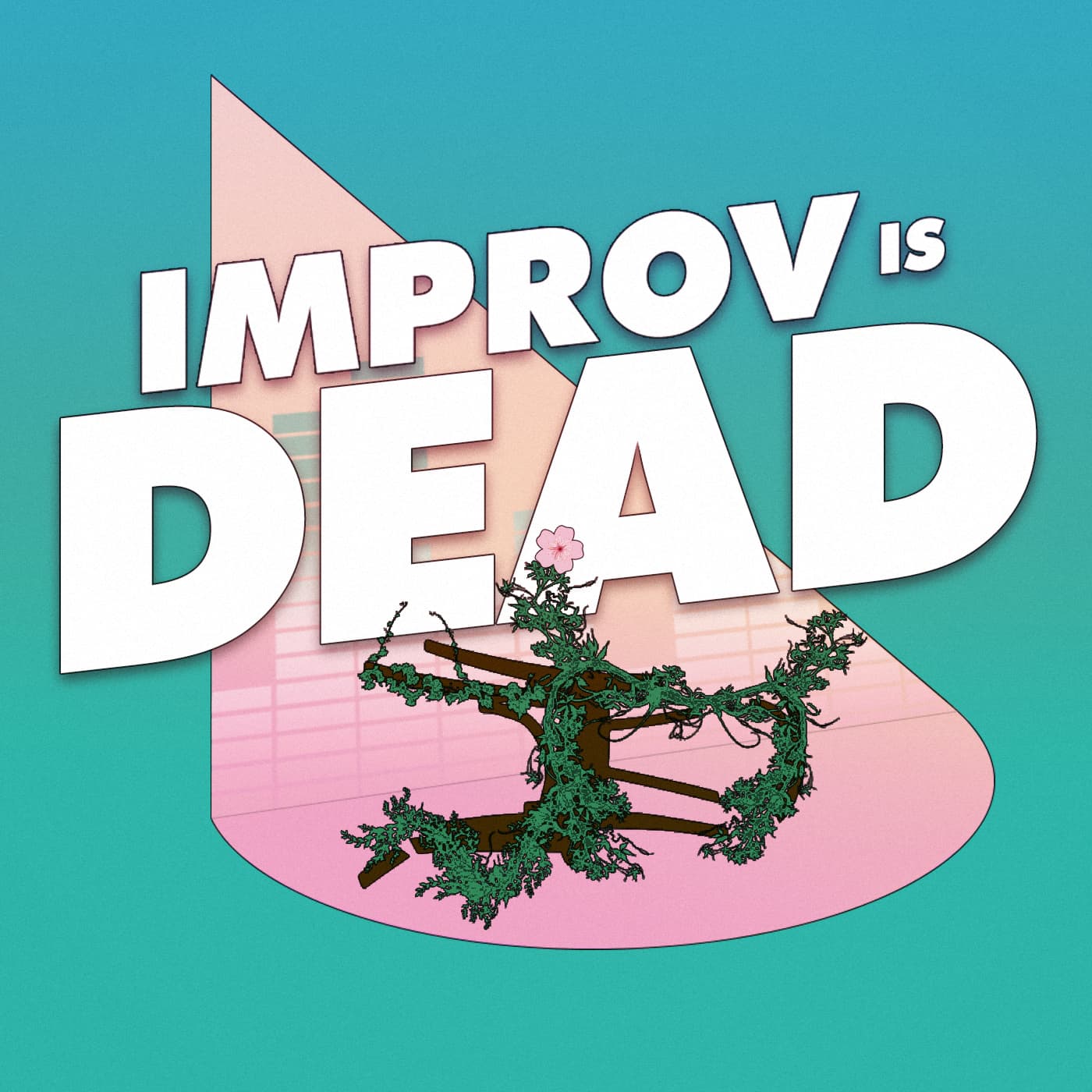 The DVD with Lauren Frost - Improv is Dead cover