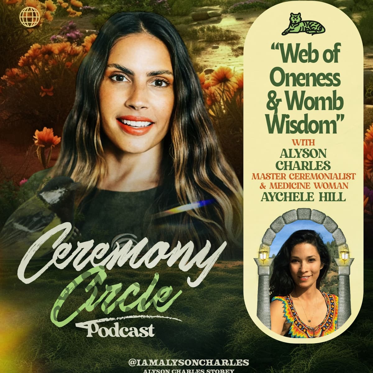 The Ancient Web of Oneness & Womb Wisdom Keeping with Master Ceremonialist & Medicine Woman Aychele Hill - Ceremony Circle cover