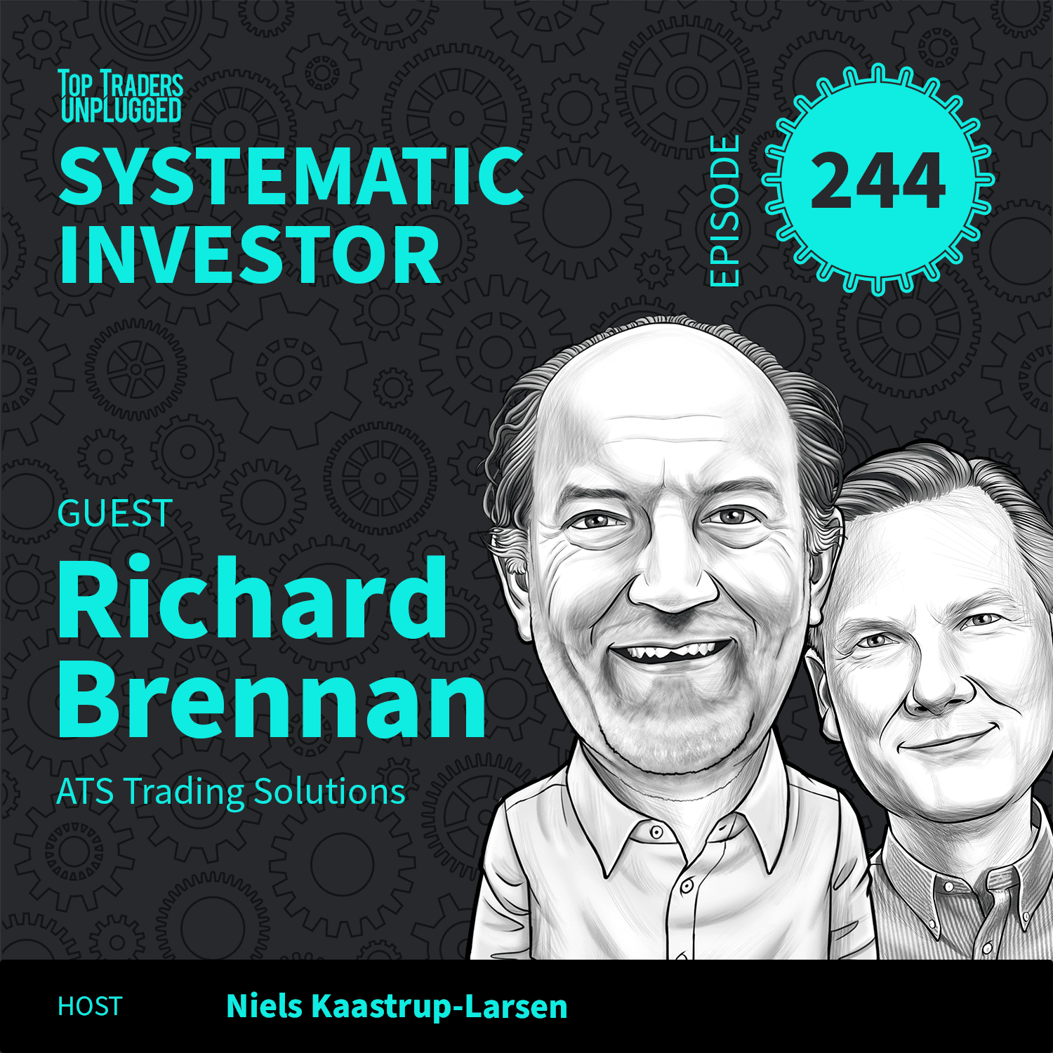 SI244: Trend Following - How to Hunt them & Select a Manager ft. Richard Brennan — Top Traders Unplugged cover