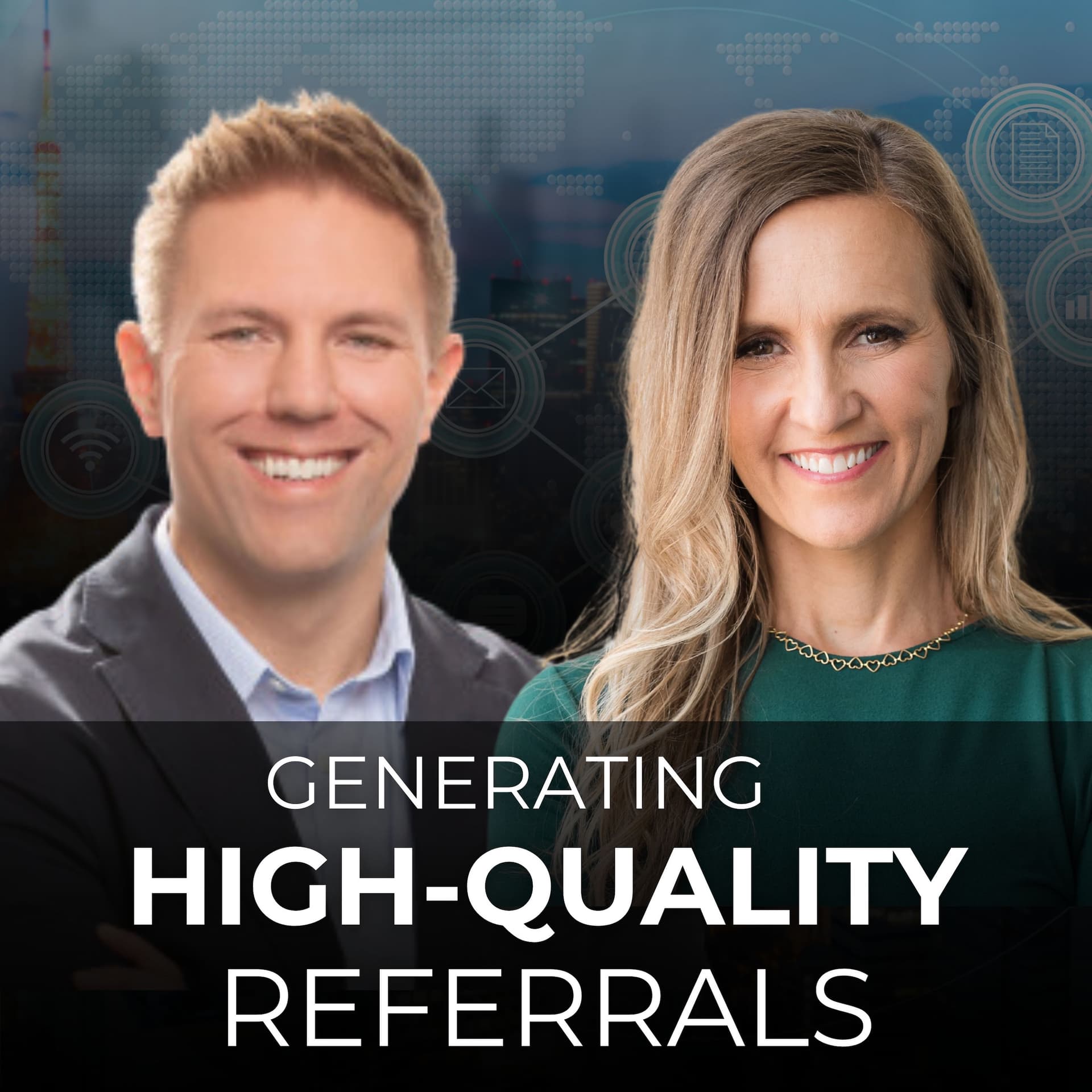 Generating High-Quality Referrals Using the Upstream Model with Justin Stoddart - The Lindsey Anderson Show cover