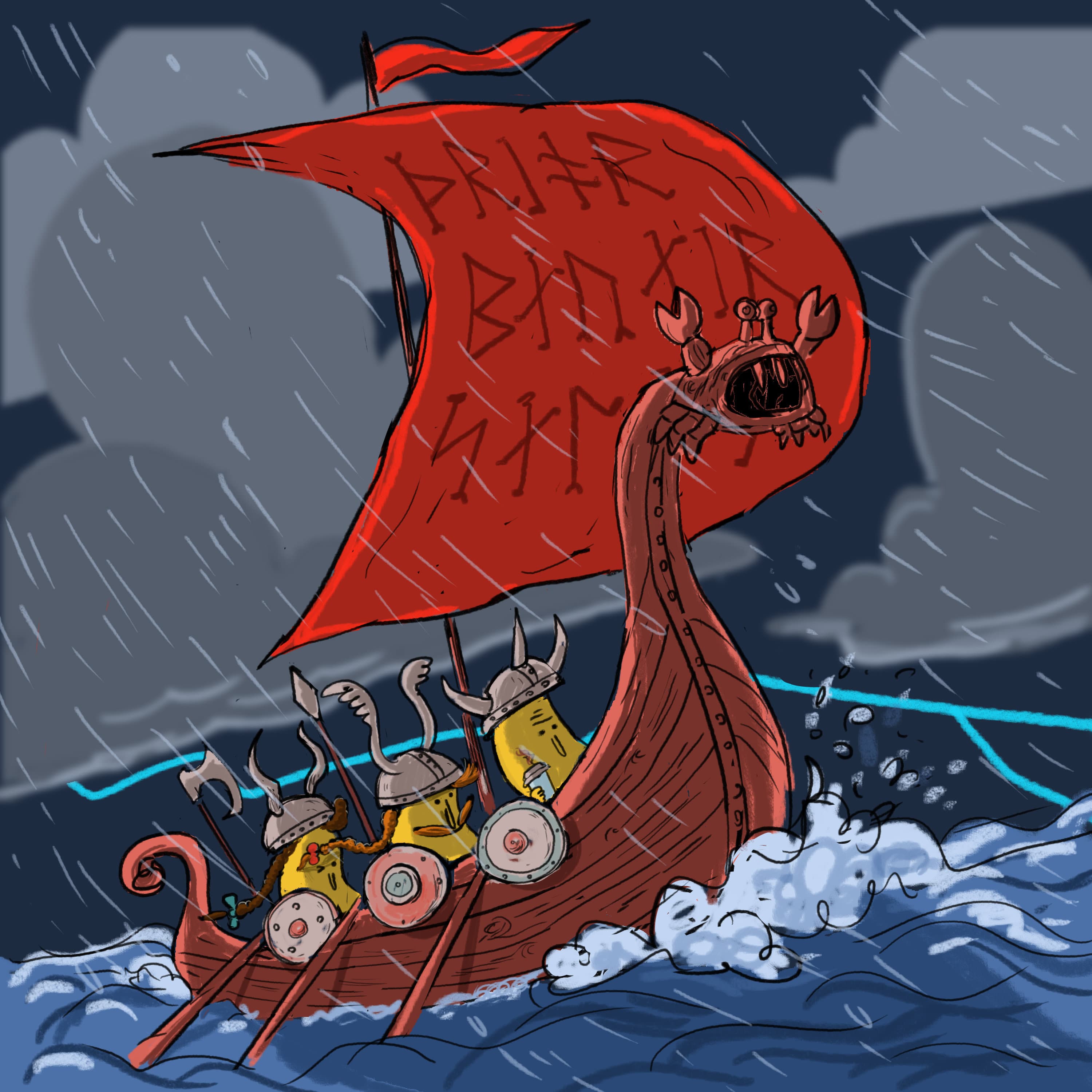 The Vikings - Three Bean Salad cover