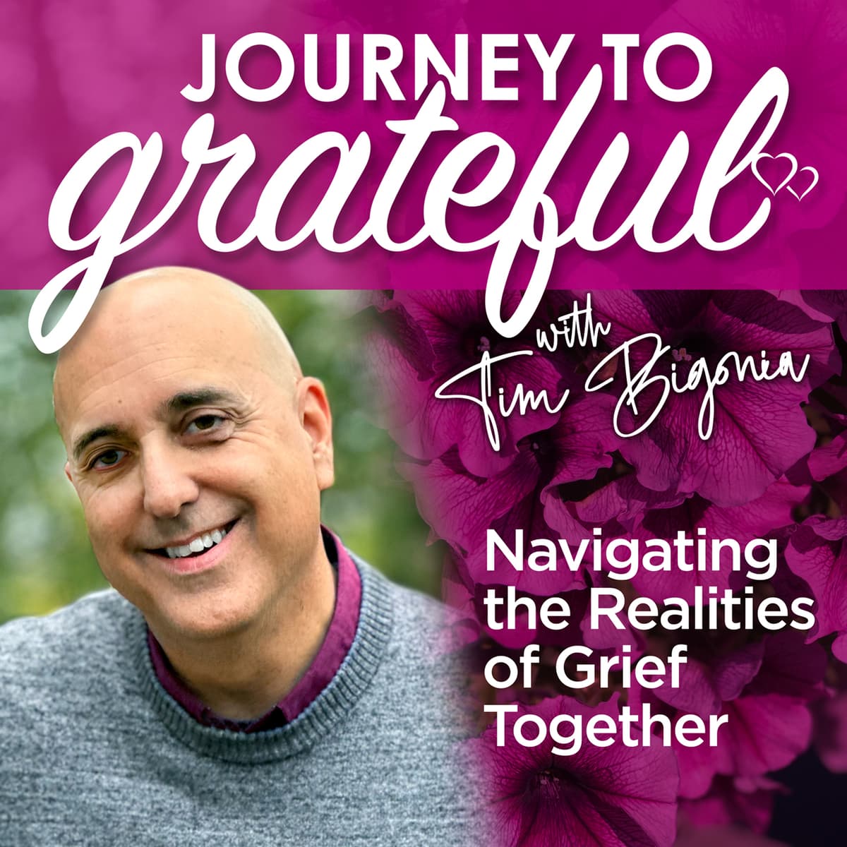 EP121 - 5 Empowering Strategies to Help You Reconnect with Life in Grief - Journey to Grateful cover