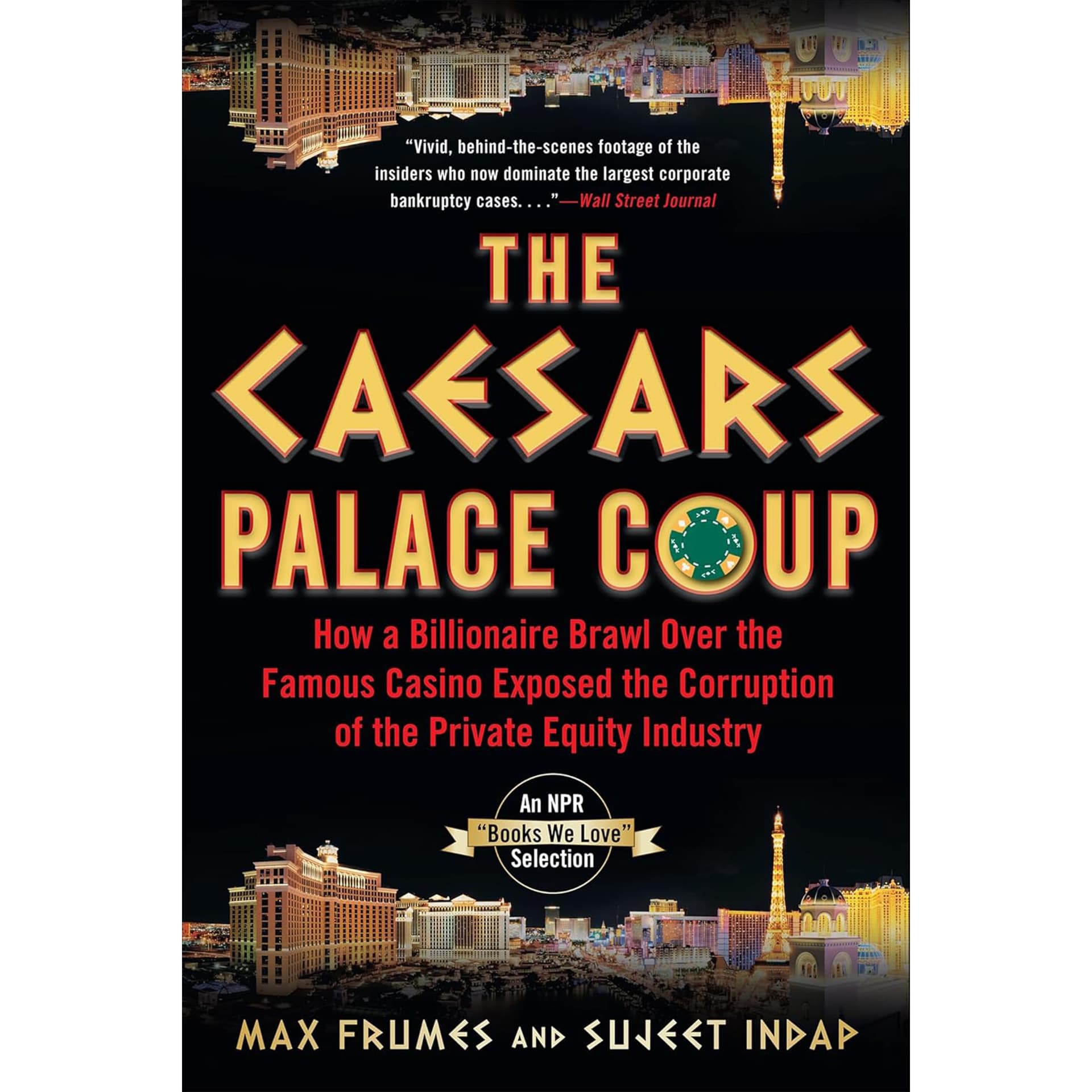 Max Frumes - The Caesars Palace Coup - A Book with Legs cover