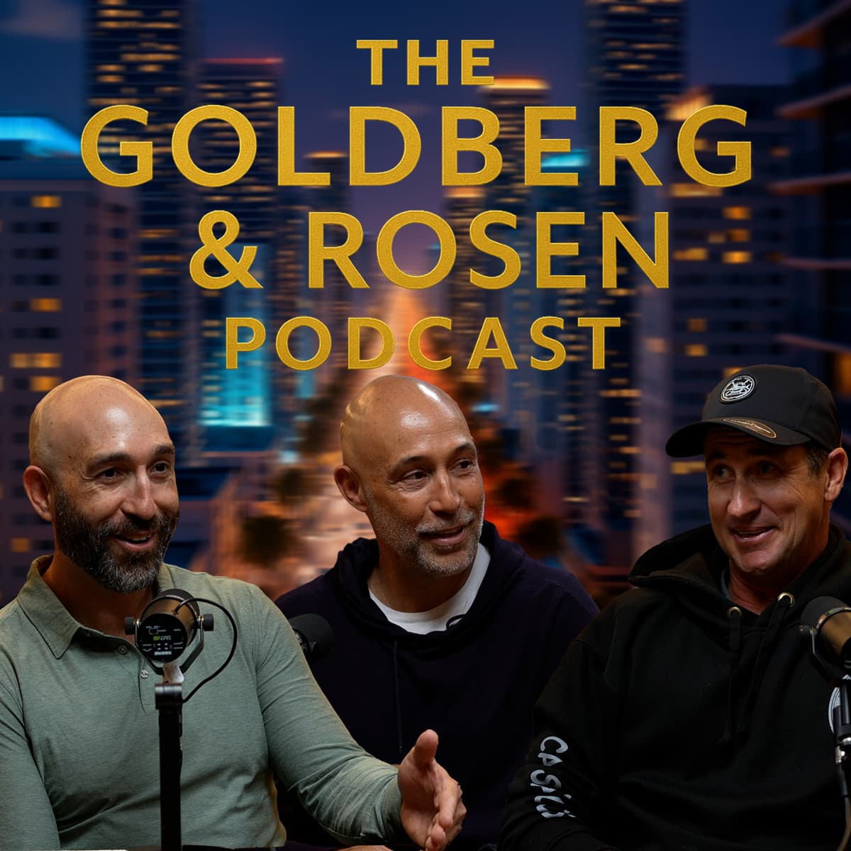 Ep.6 Hunting Dinosaurs: Surviving the Sharknado in Fiji with Jaga - The Goldberg and Rosen Podcast cover