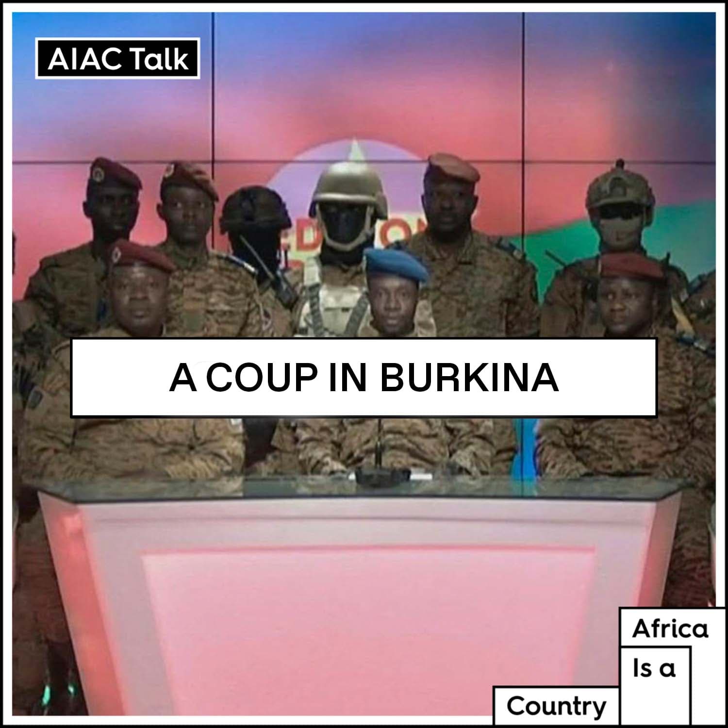A coup in Burkina - The AIAC Podcast cover
