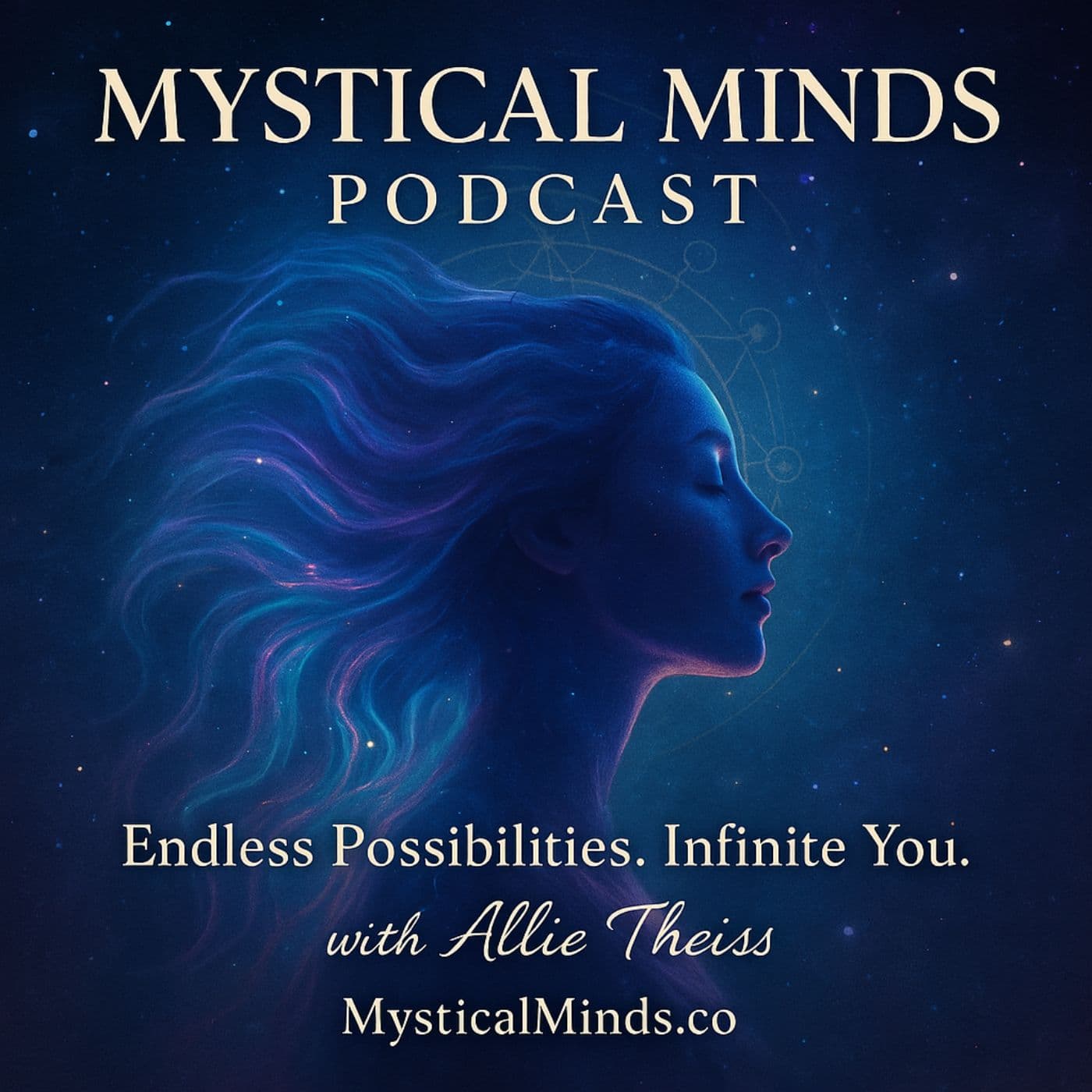 Episode 5: Energetic Intimacy — Feeling Emotion Without Absorbing It - Mystical Minds Podcast - Ask Allie cover