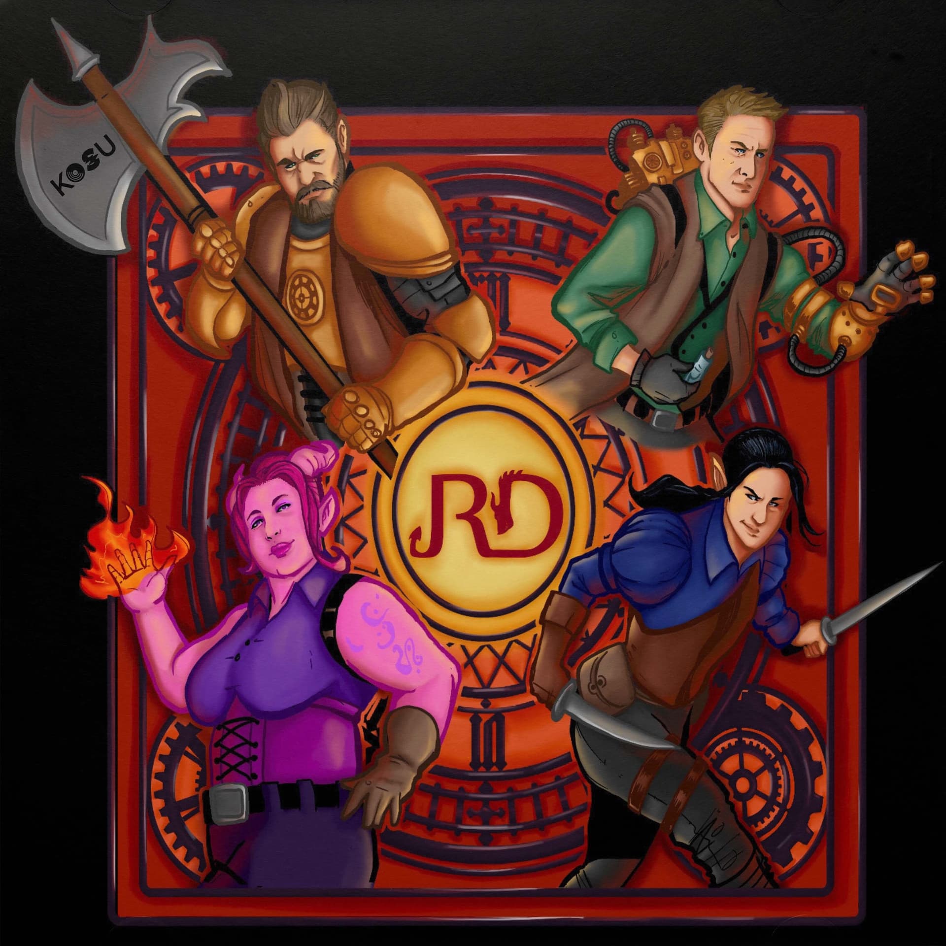 Round Table Episode 54-56 - Red Dirt DnD cover