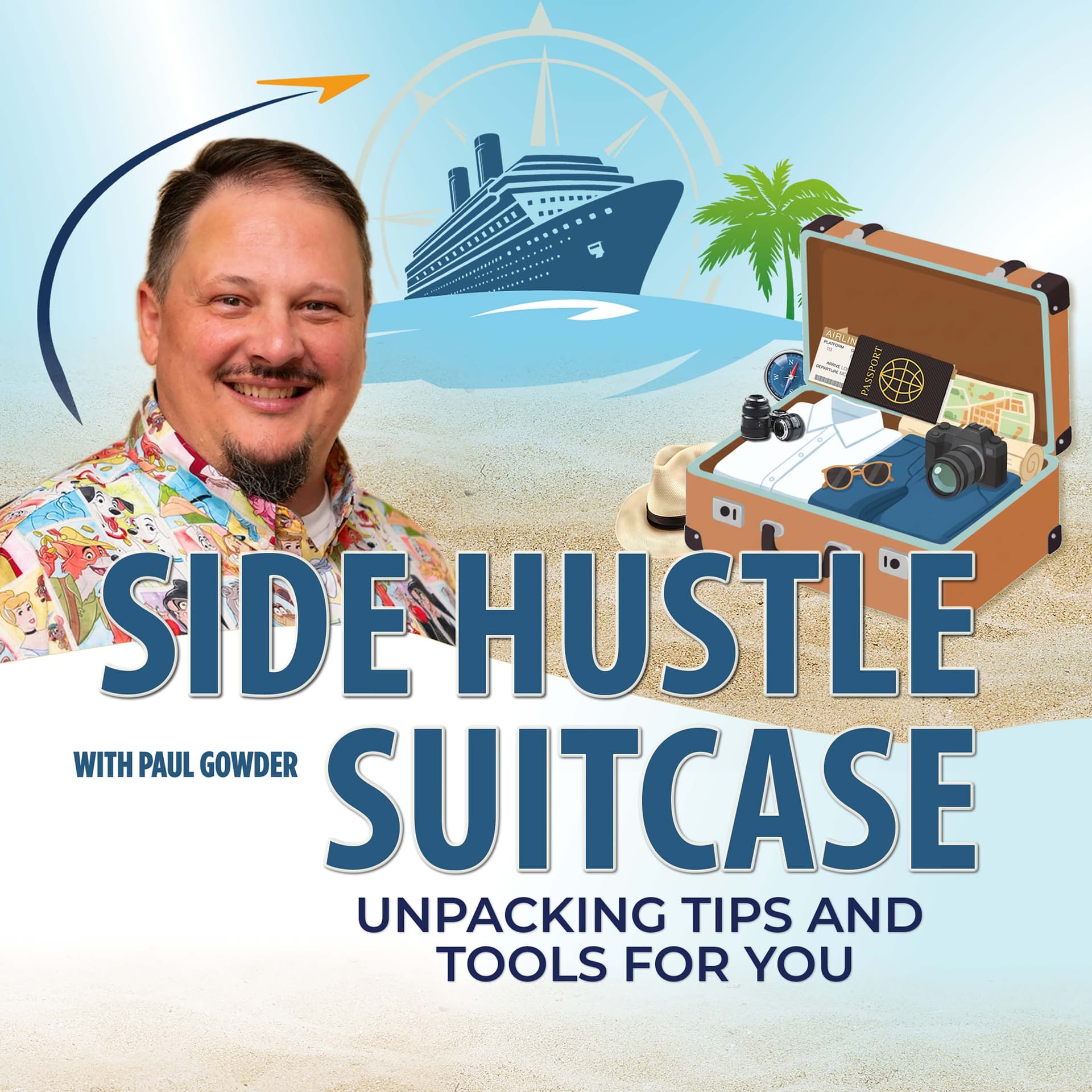 Gear Doesn't Grow Your Business - But This Will! - Side Hustle Suitcase cover