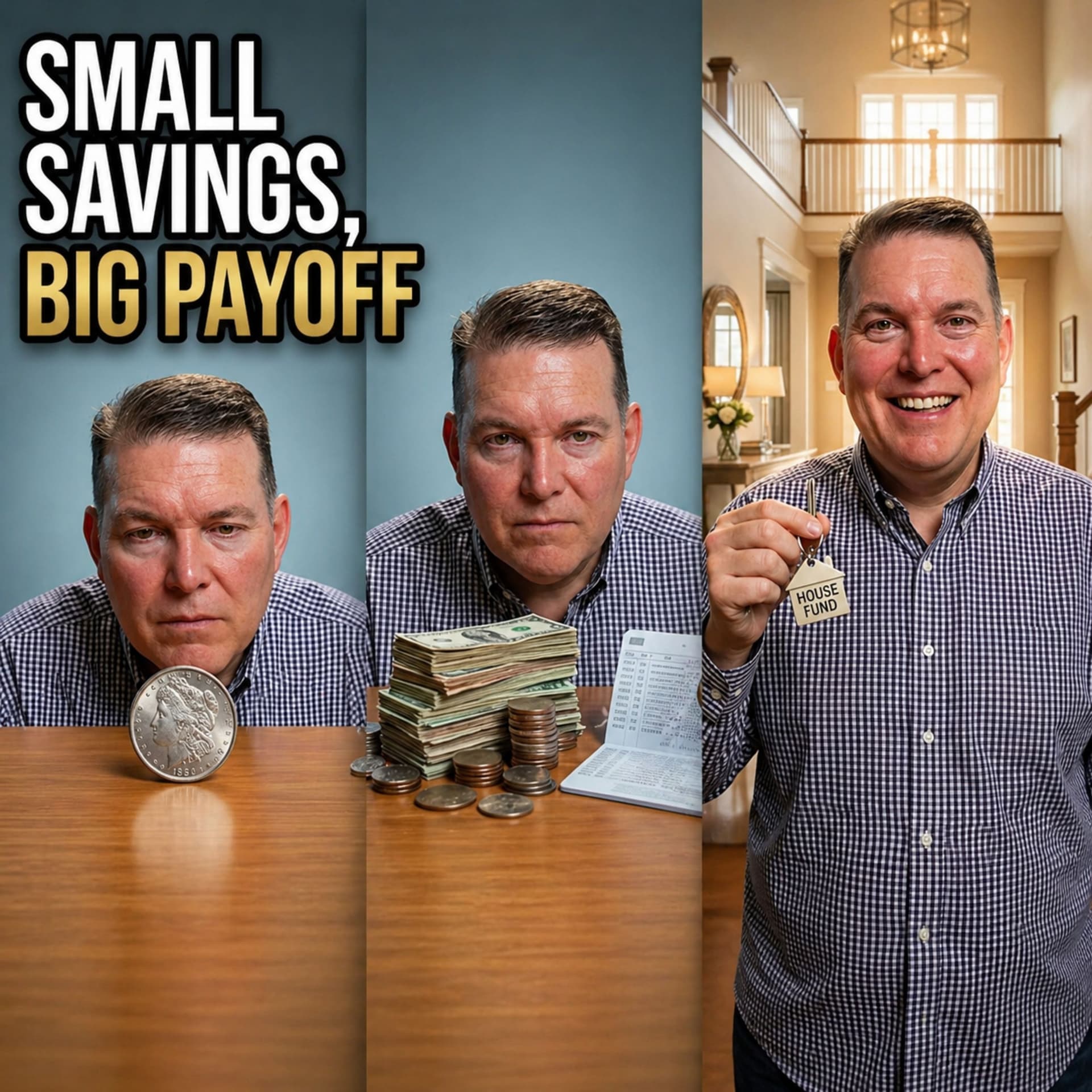 Does Saving a Small Amount Even Matter for a Big Goal Like a House? - Financially Confident Christian cover