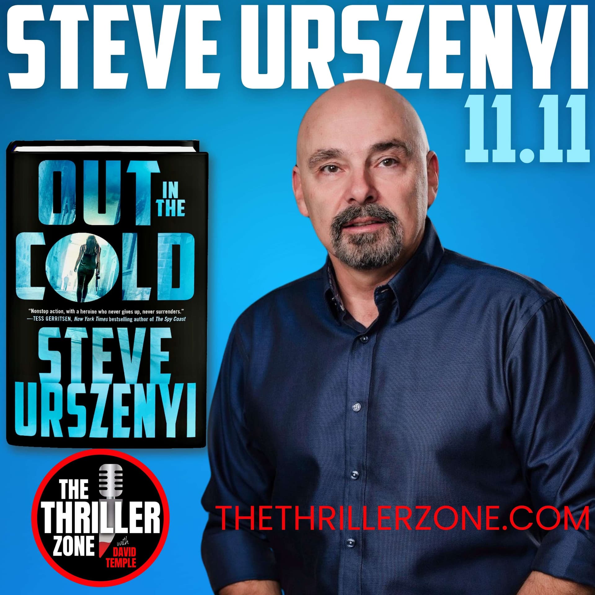 Steve Urszenyi returns to discuss Out In The Cold - The Thriller Zone cover