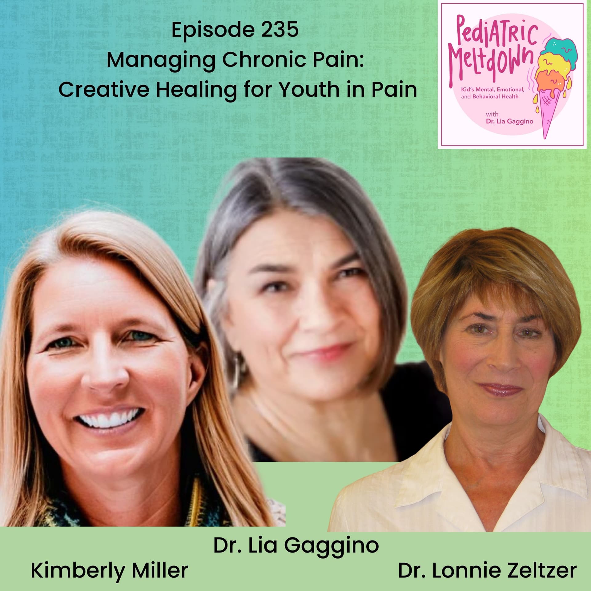 235.  Managing Chronic Pain: Creative Healing for Youth in Pain - Pediatric Meltdown cover