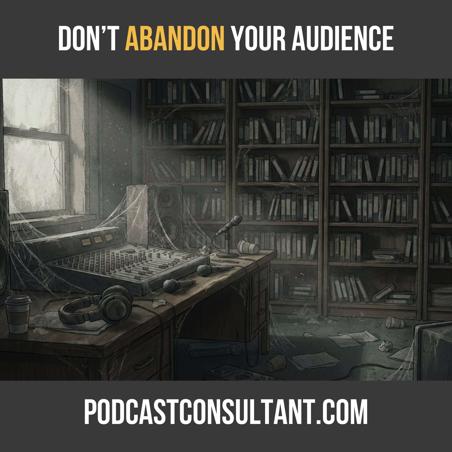 Podcasting 101: Don’t Leave Your Fans Hanging! - Your Podcast Consultant: Podcast Tips To Avoid Podcasting Mistakes cover