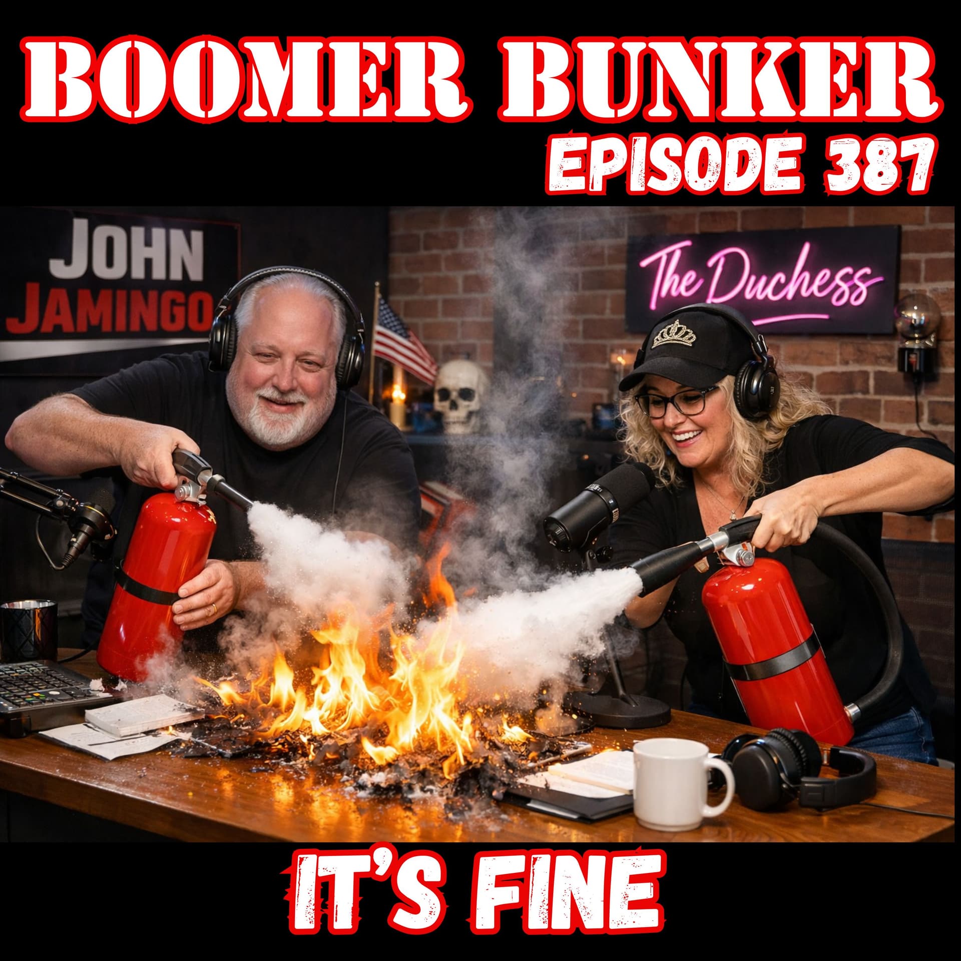It's Fine | 387 - Boomer Bunker cover