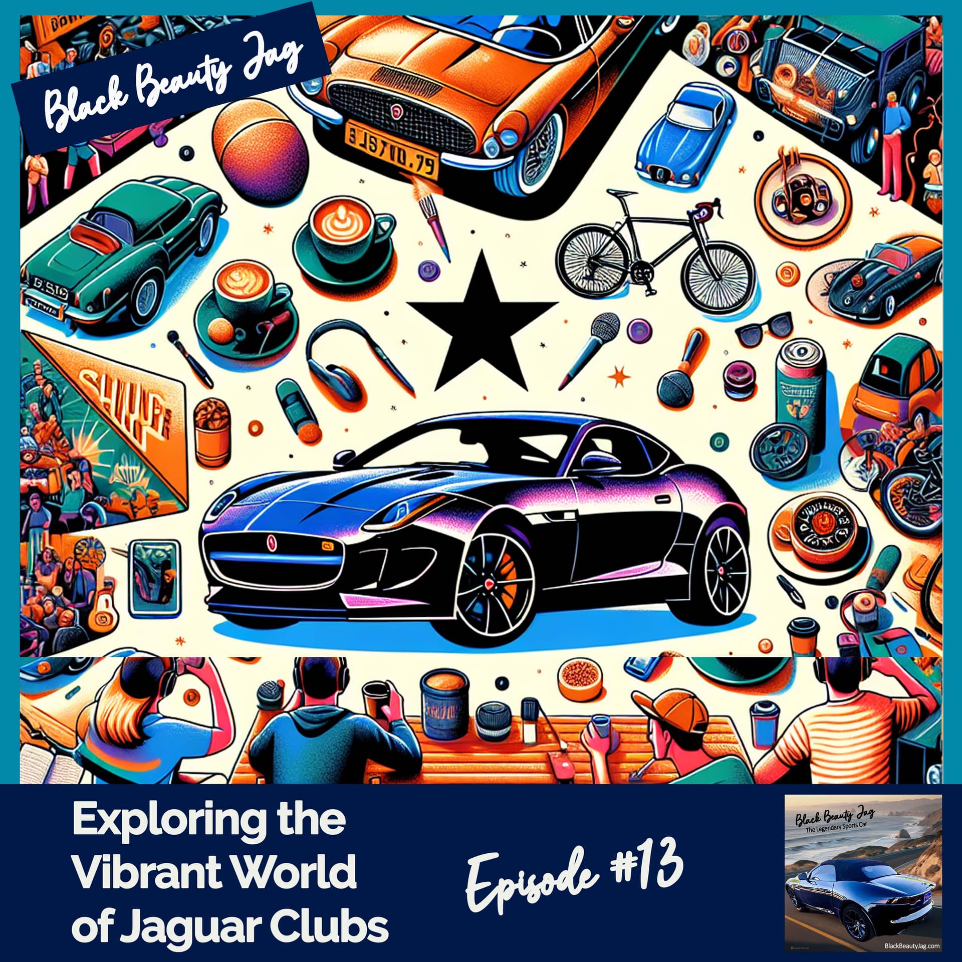 Exploring the Vibrant World of Jaguar Clubs #13 — Black Beauty Jag cover