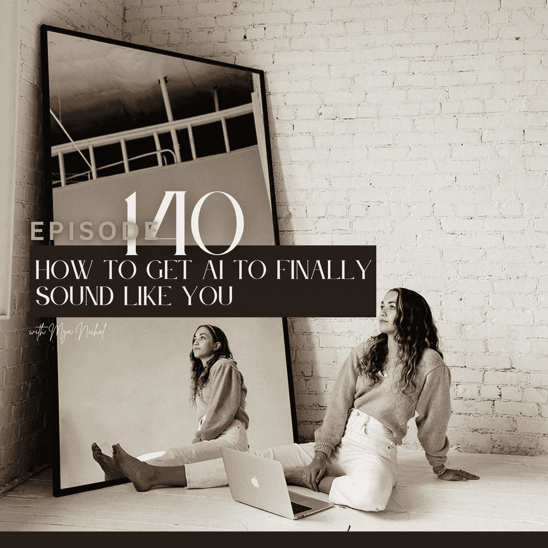 140. How to get AI to finally sound like YOU - Radical Disruption cover