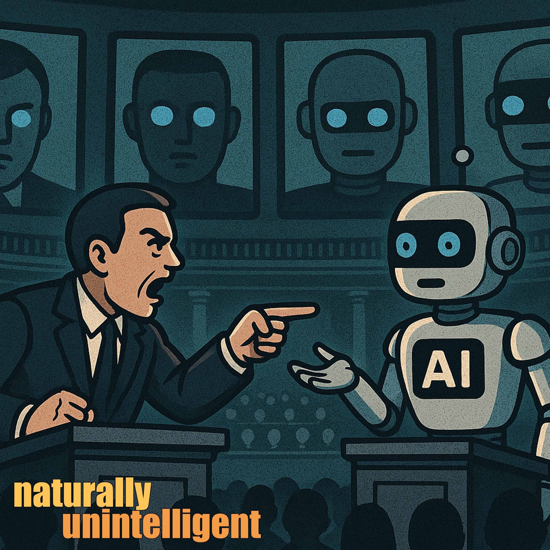 How AI Could Shape Our Government (For Better or Worse) - Naturally Unintelligent cover