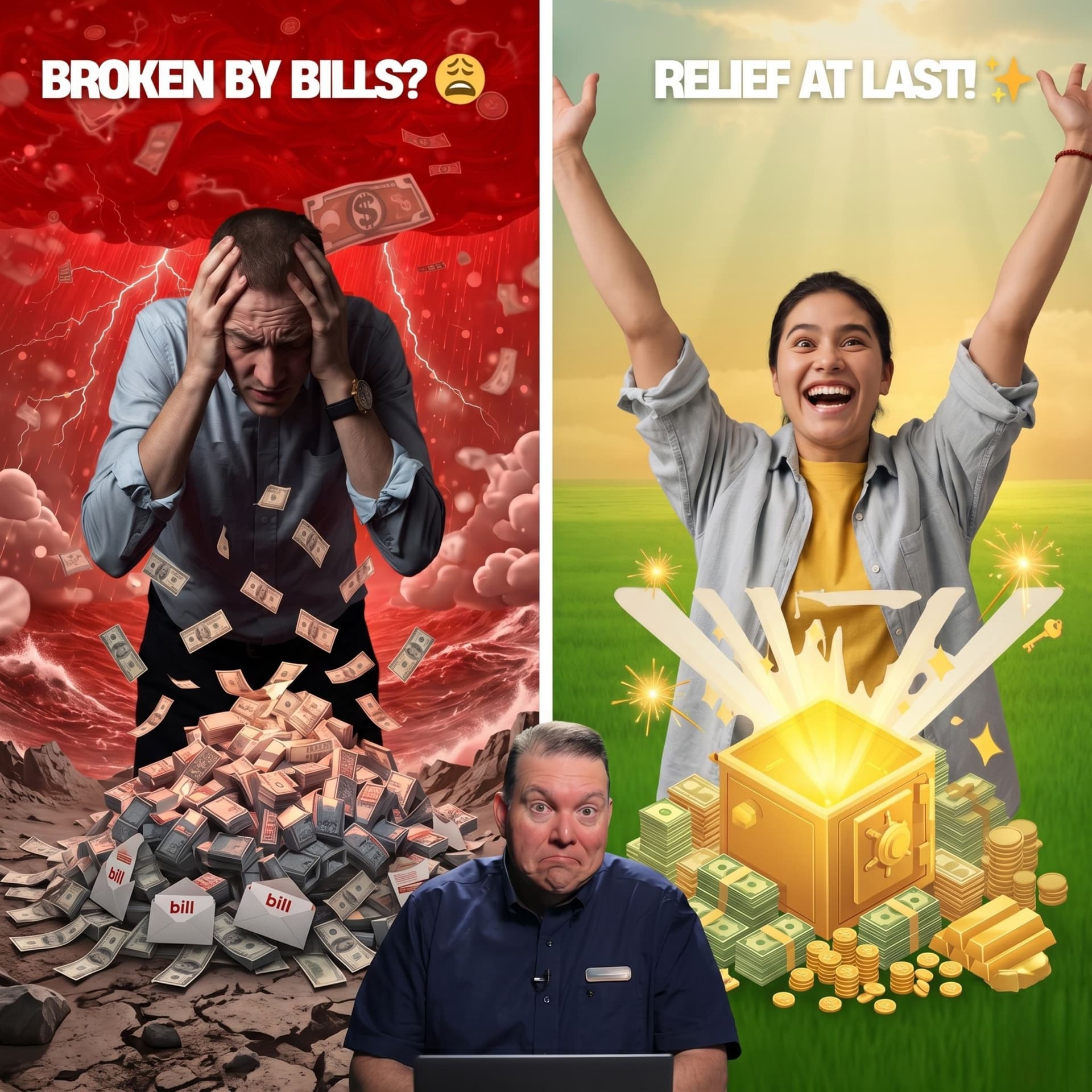 Are You Tired of the Constant Financial Storms? - Financially Confident Christian cover