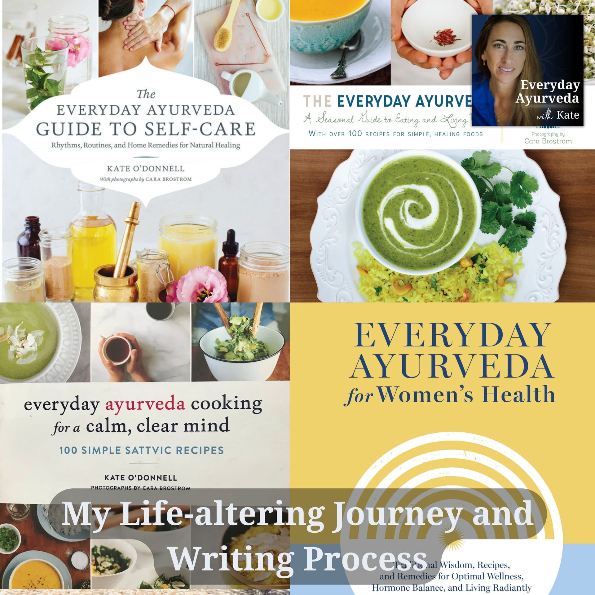 15: My Life-altering Journey and Writing Process - Everyday Ayurveda with Kate cover
