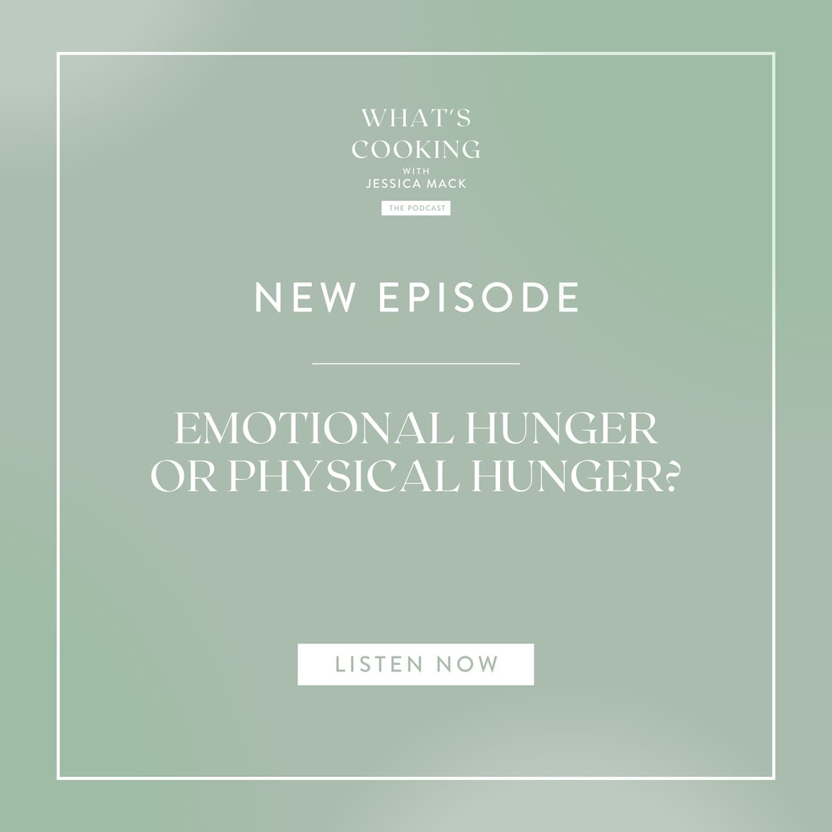 Emotional Hunger or Physical Hunger? - What's Cooking cover