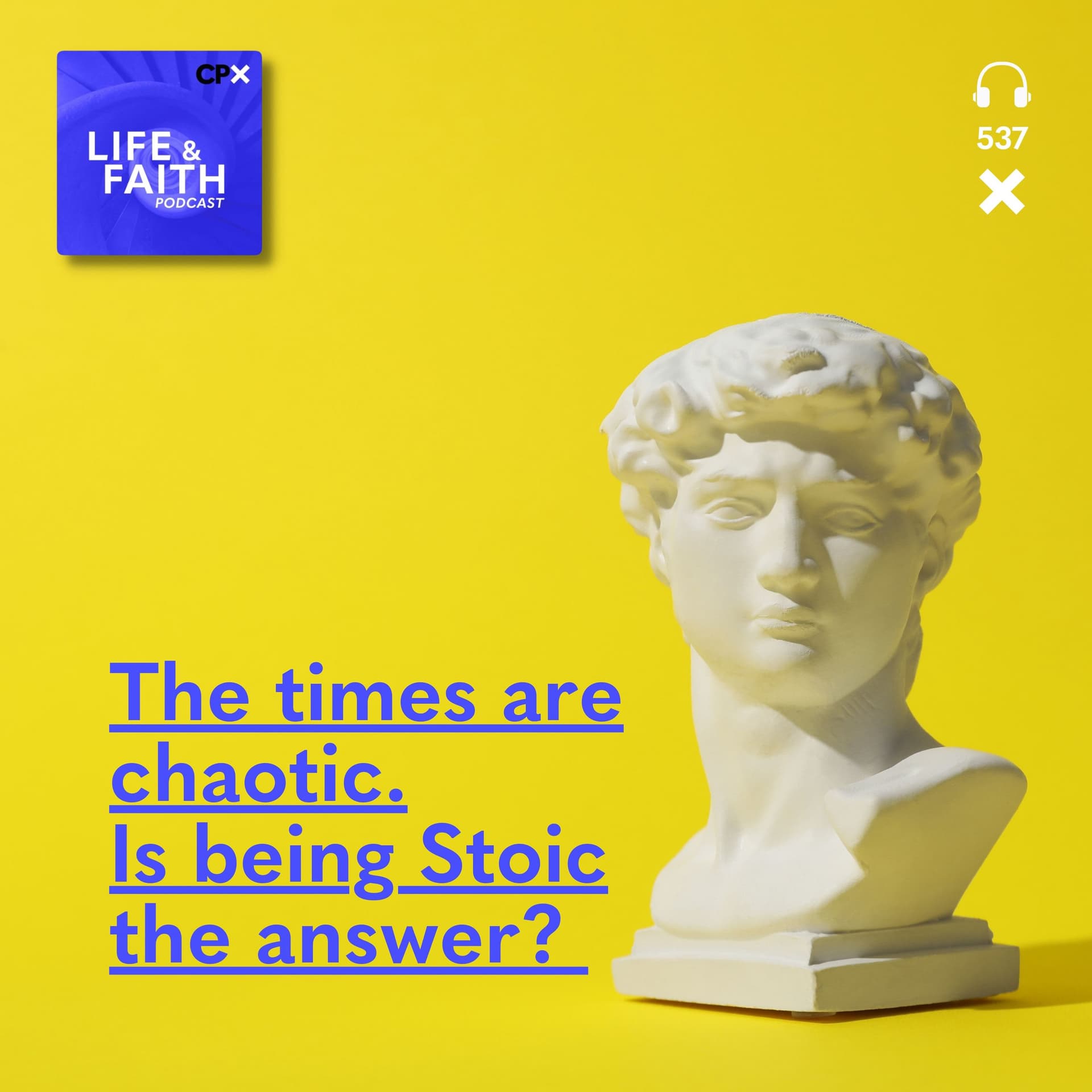 The times are chaotic. Is being Stoic the answer? - Life & Faith cover