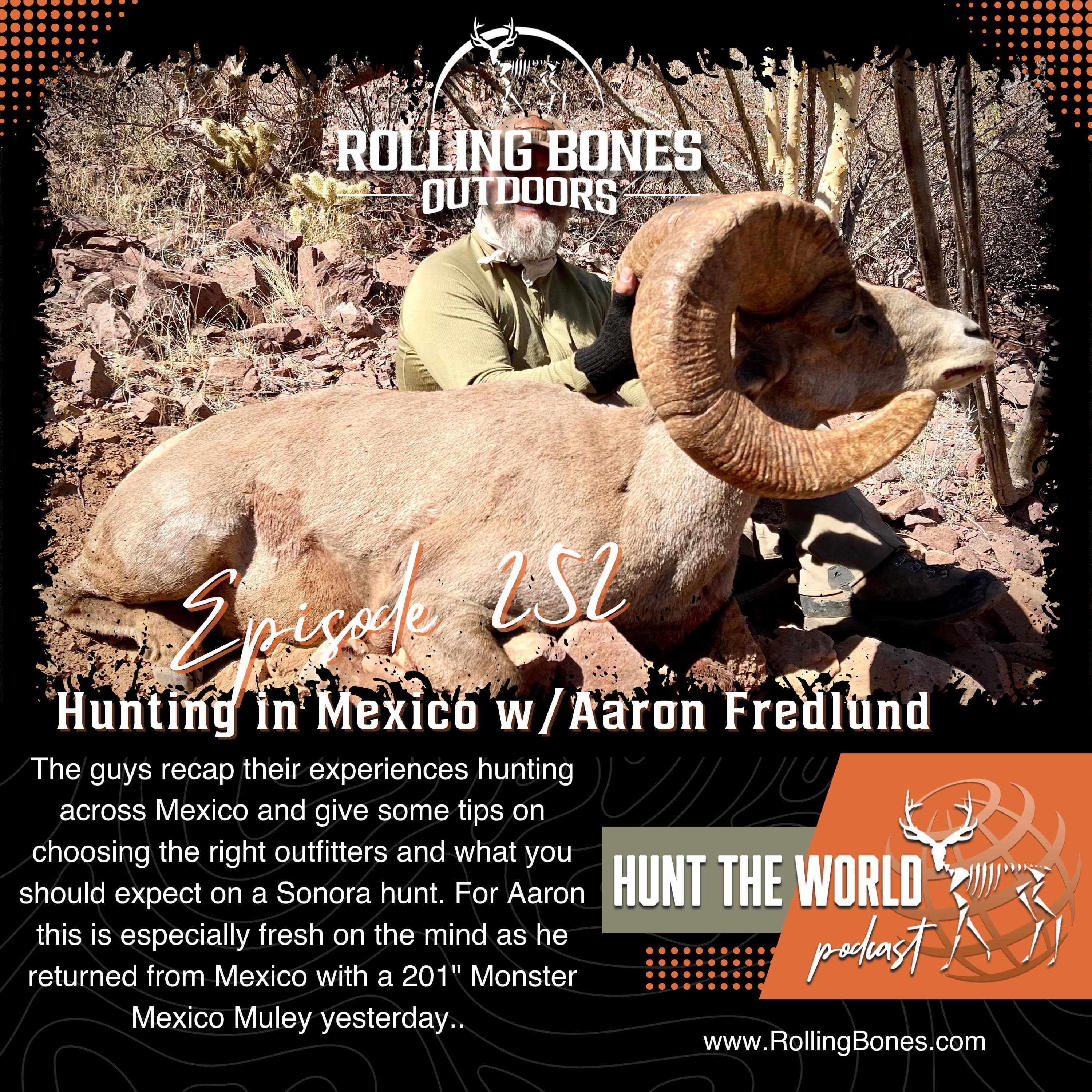 HTW-Ep 252 Hunting in Mexico w/Aaron Fredlund - Hunt the World cover