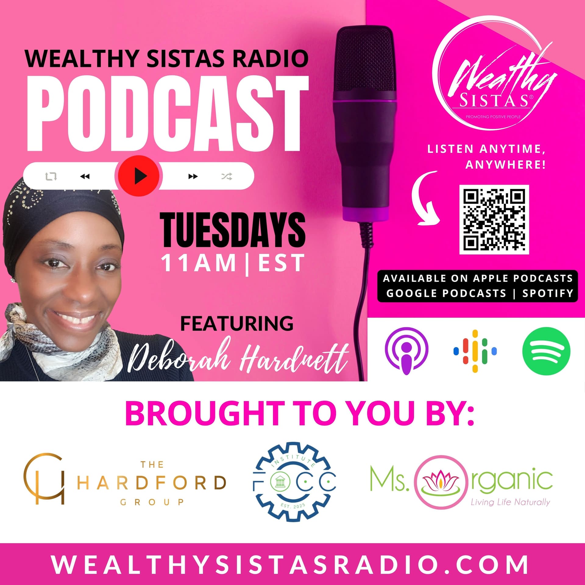 REPLAY - Actress Entrepreneur Nicole Ari Parker — Wealthy Sistas Radio cover