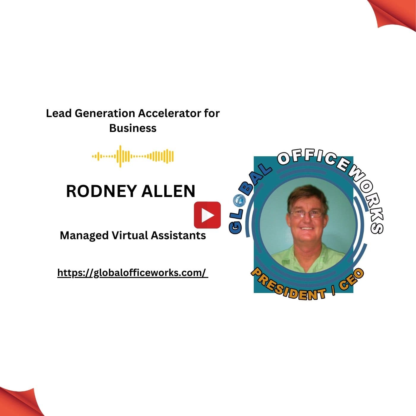 The Secrets to Outsourcing to Give You Time Back – With Rodney Allen - Lead Generation Acceleration for Business cover