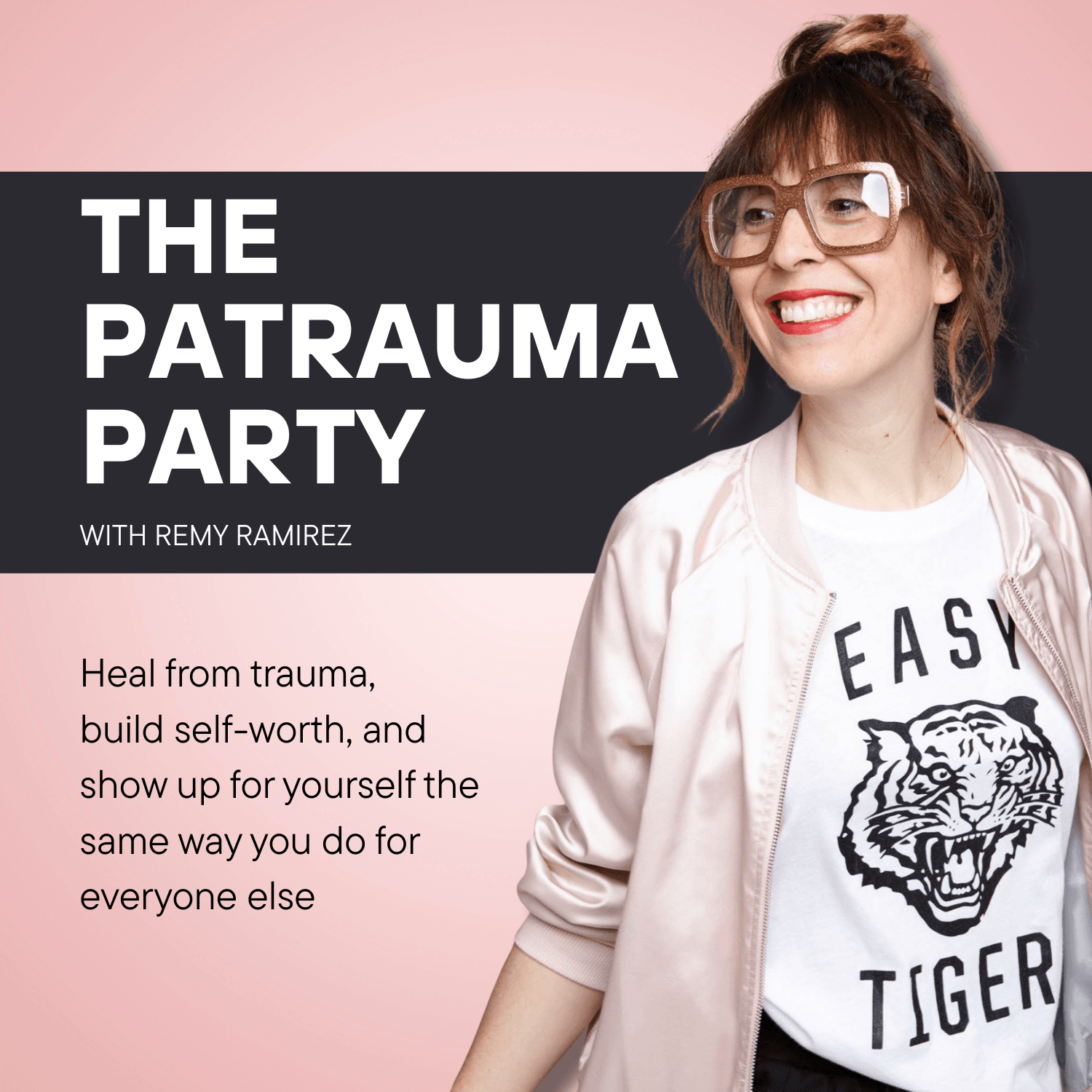 The Patrauma Party - Heal from trauma, improve self worth, and learn to love yourself, dammit cover