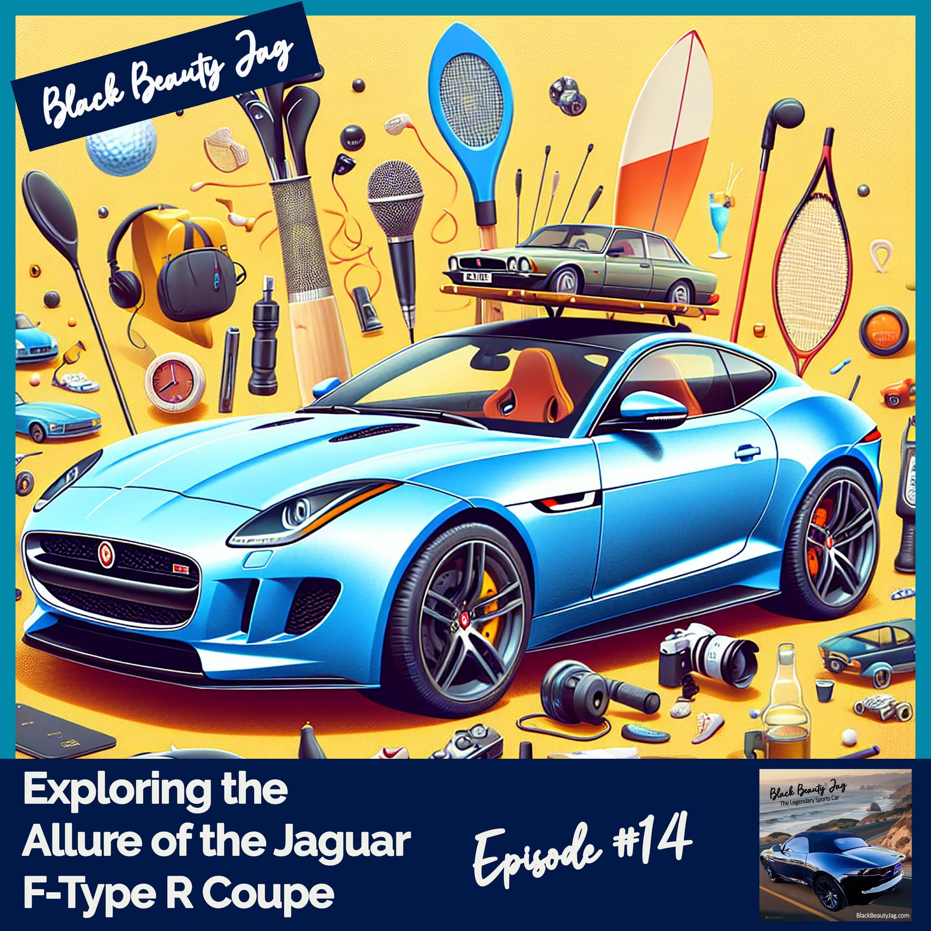 Exploring the Allure of the Jaguar F-Type R Coupe #14 - Black Beauty Jag cover