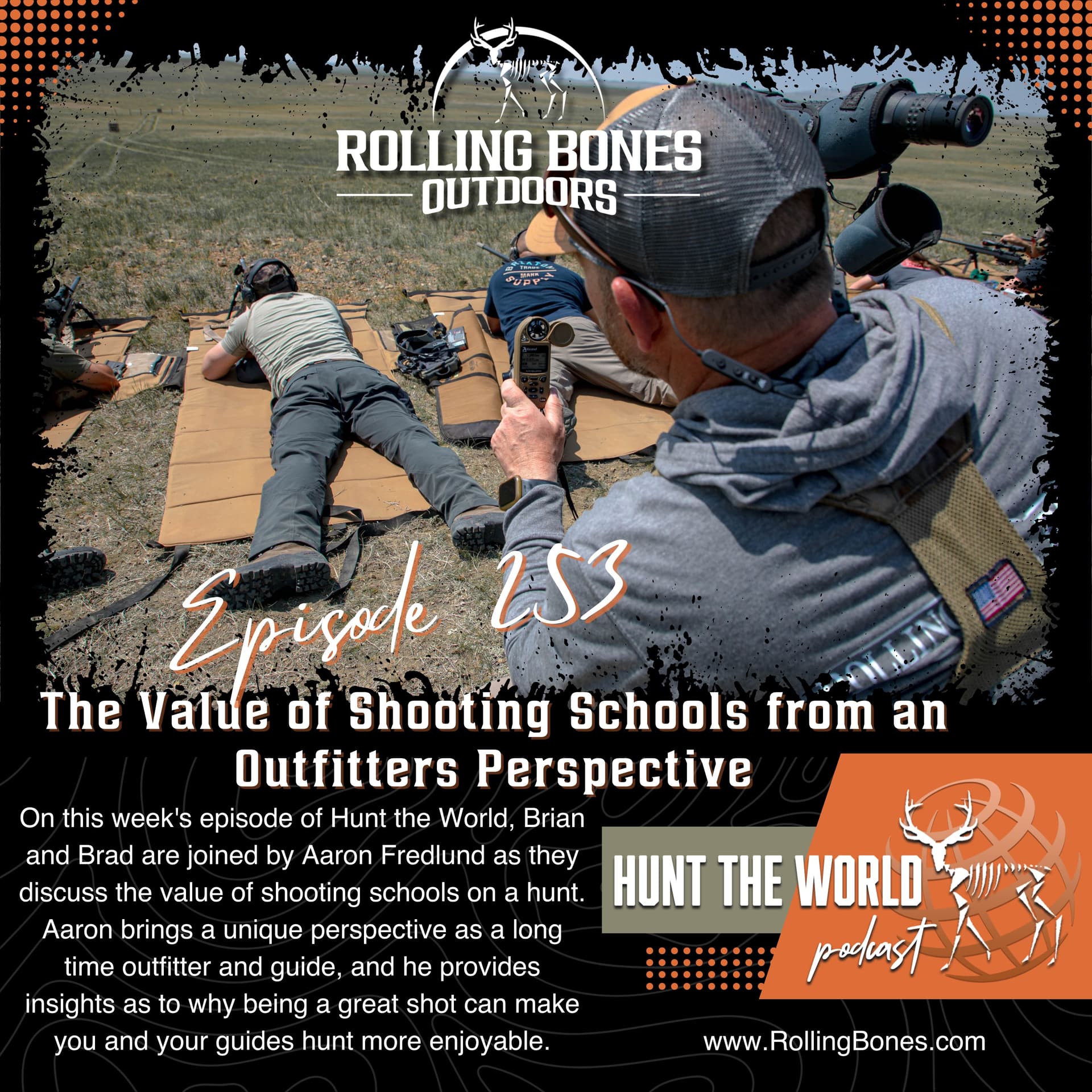 HTW-Ep 253 The Value of Shooting Schools from an Outfitters Perspective — Hunt the World cover