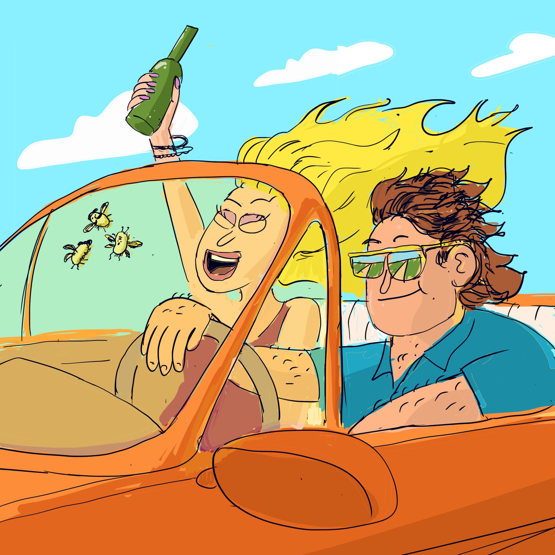 Road Trips - Three Bean Salad cover